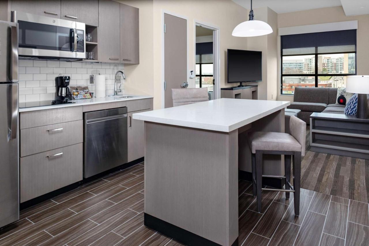One-Bedroom King Suite Sofa Bed Kitchen