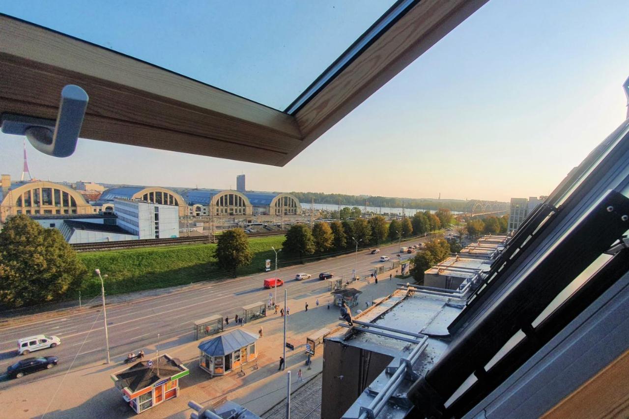 Chambre Double ou Lits Jumeaux Mansardée - Vue sur Ville