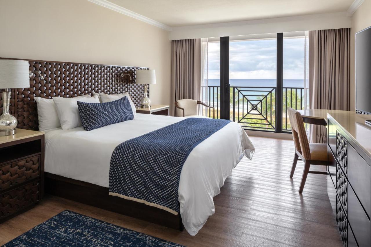 One King Bed with Ocean View