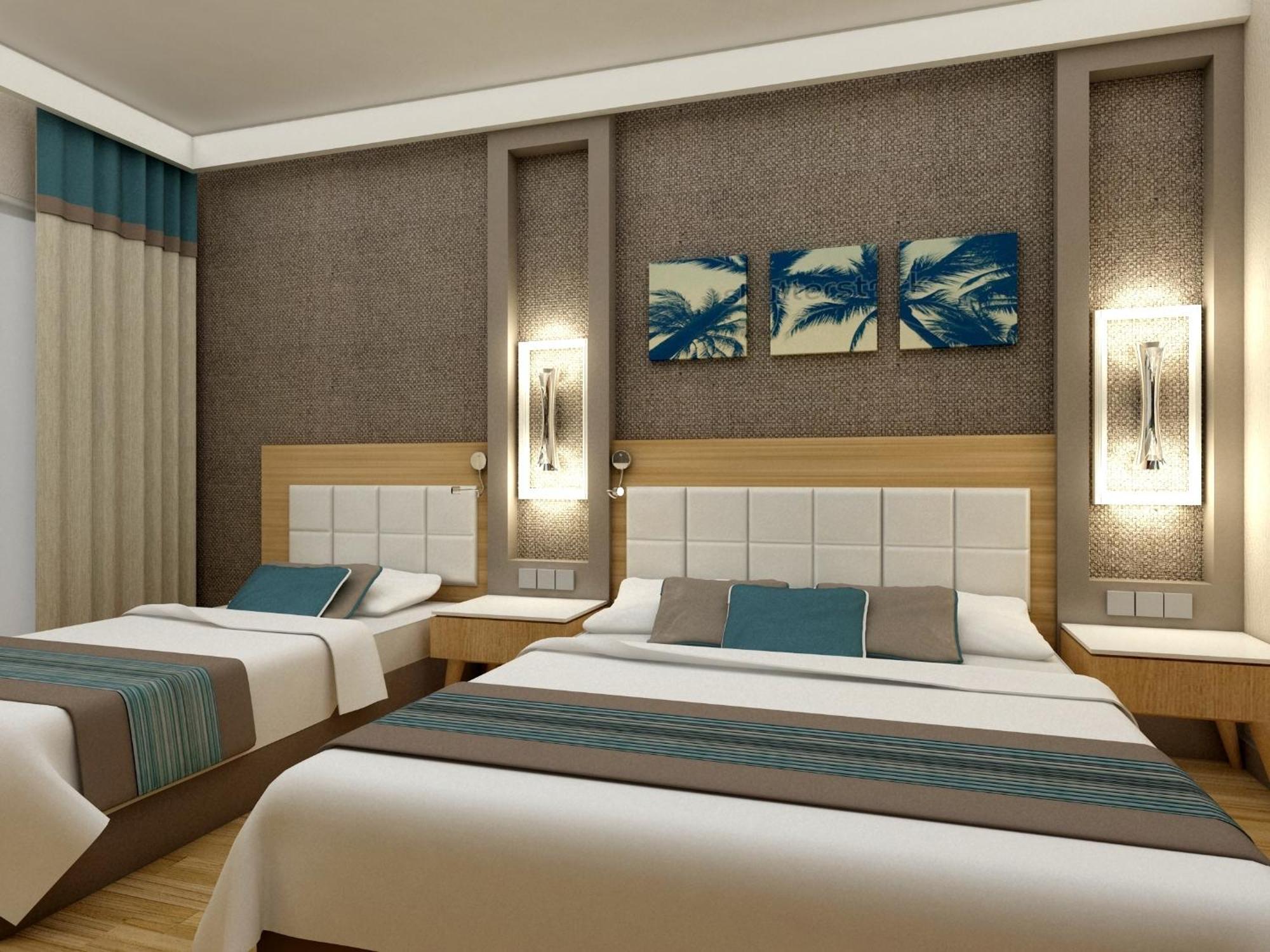 Doppelzimmer mit Poolblick