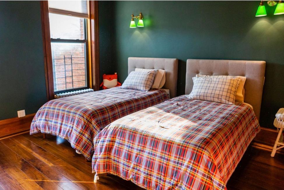 Quarto Twin com Vista Jardim