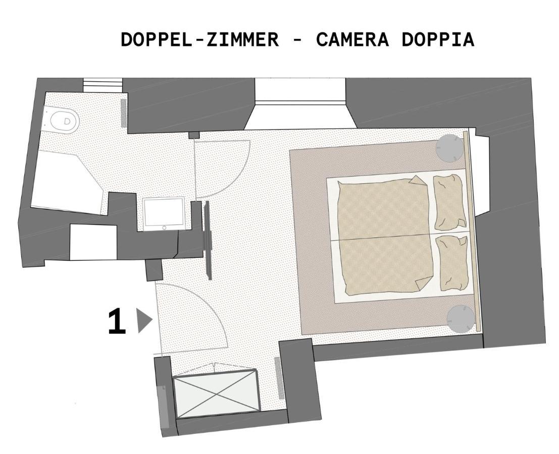 Doppelzimmer – Nebengebäude in 150 m