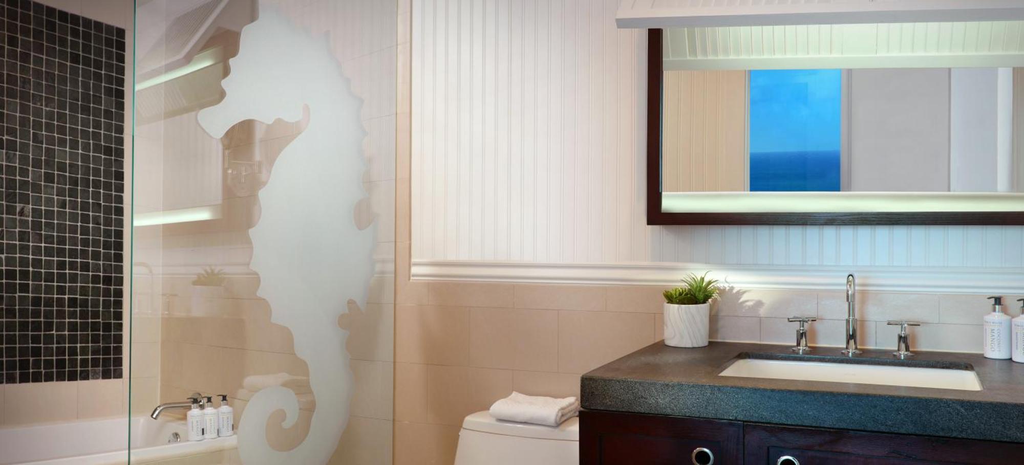 Quarto King - Vista Parcial Mar