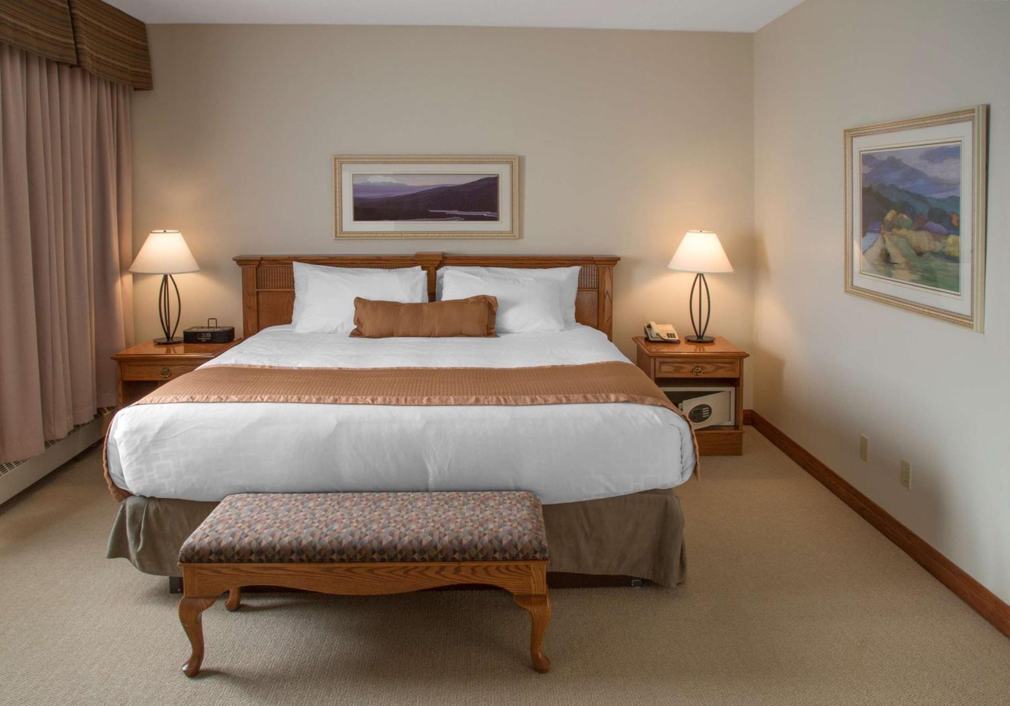 Suite met Kingsize Bed en Open Haard