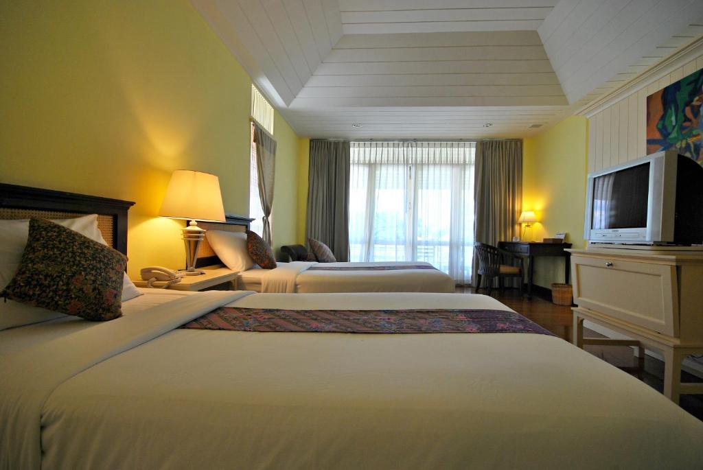 Chambre Double ou Lits Jumeaux avec Balcon - Vue sur Cour