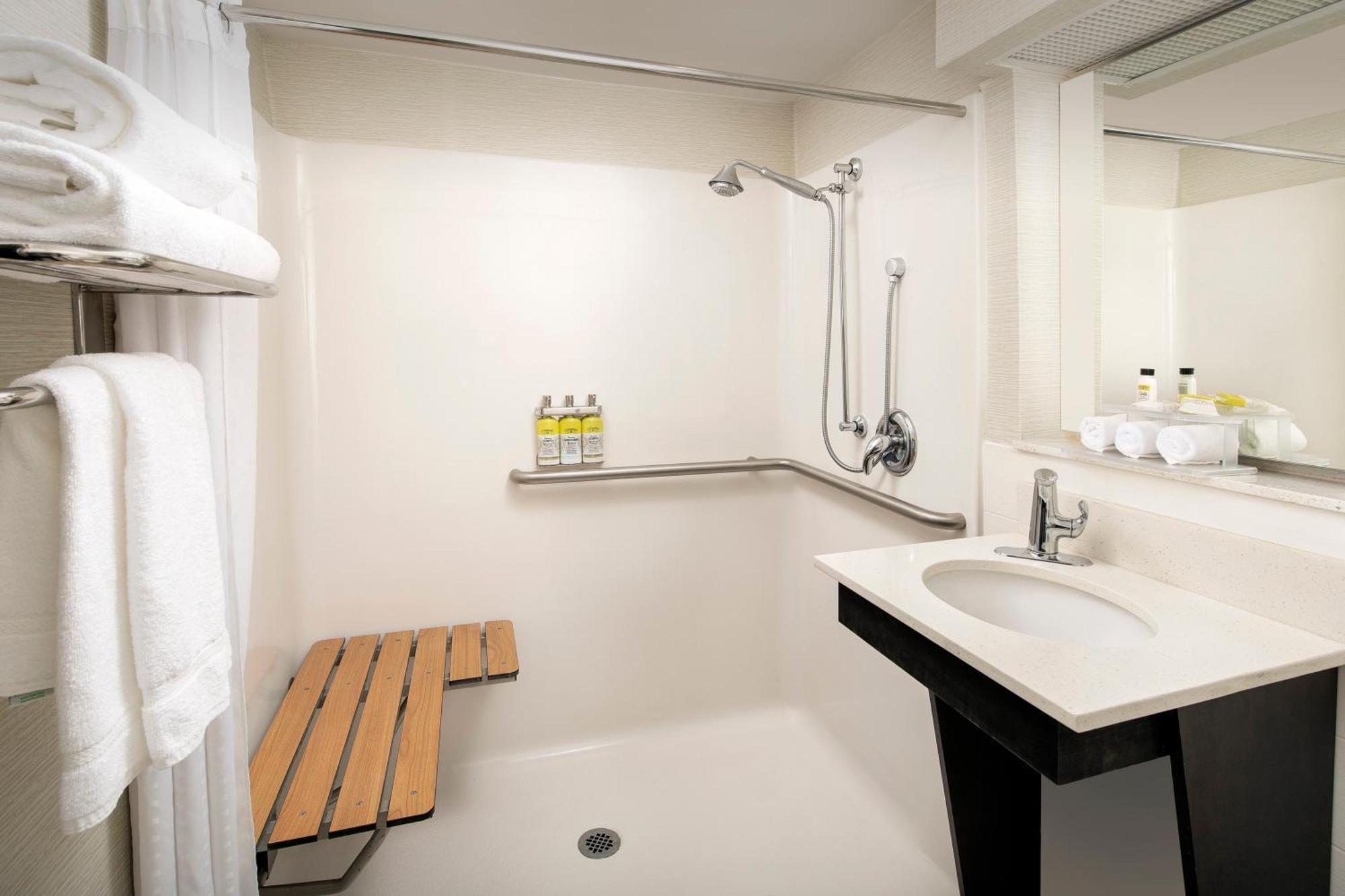 Deluxe King Room with Roll-In Shower - Disability Access