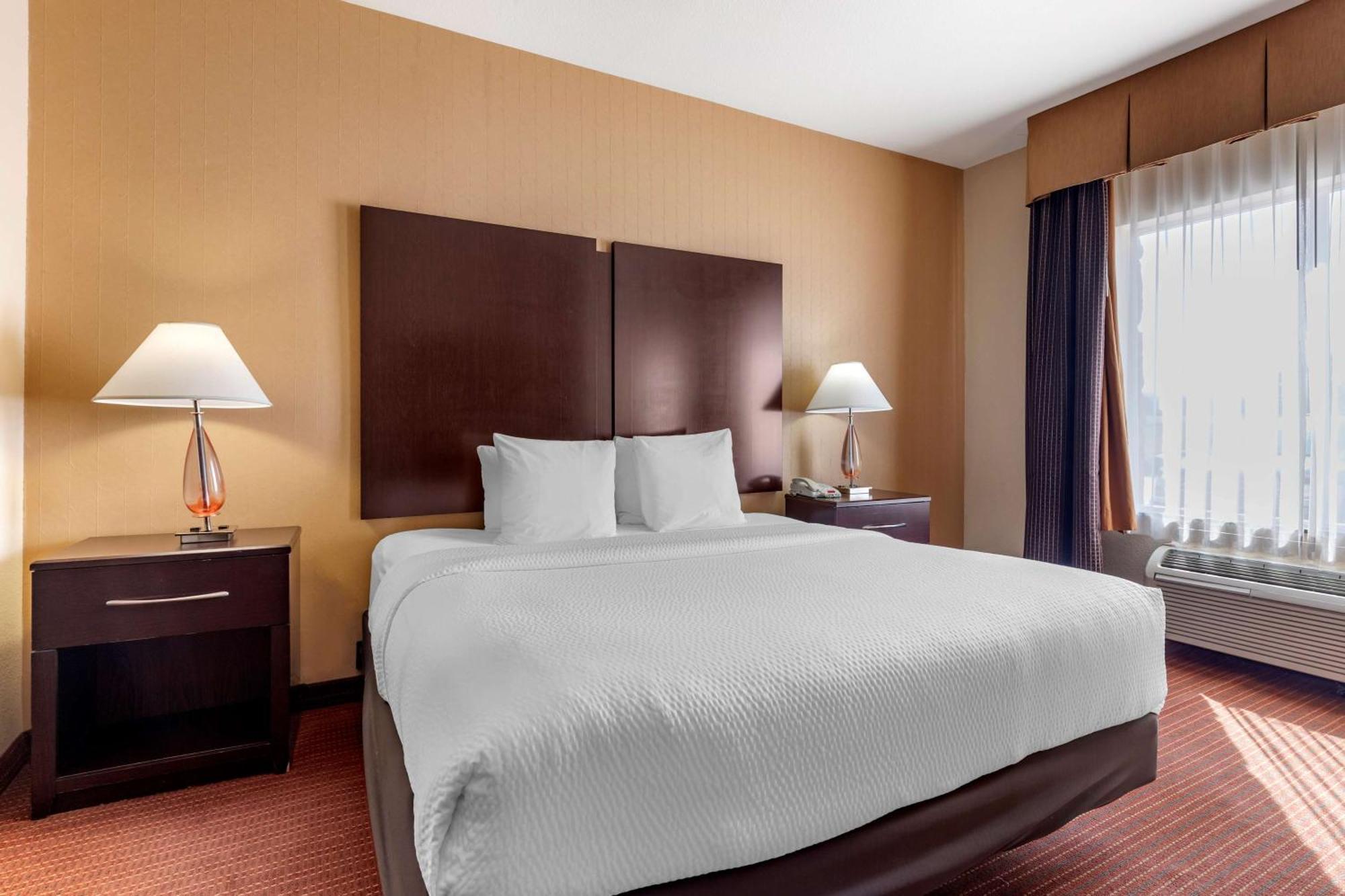 King Suite with Roll - In Shower - Mobility Access