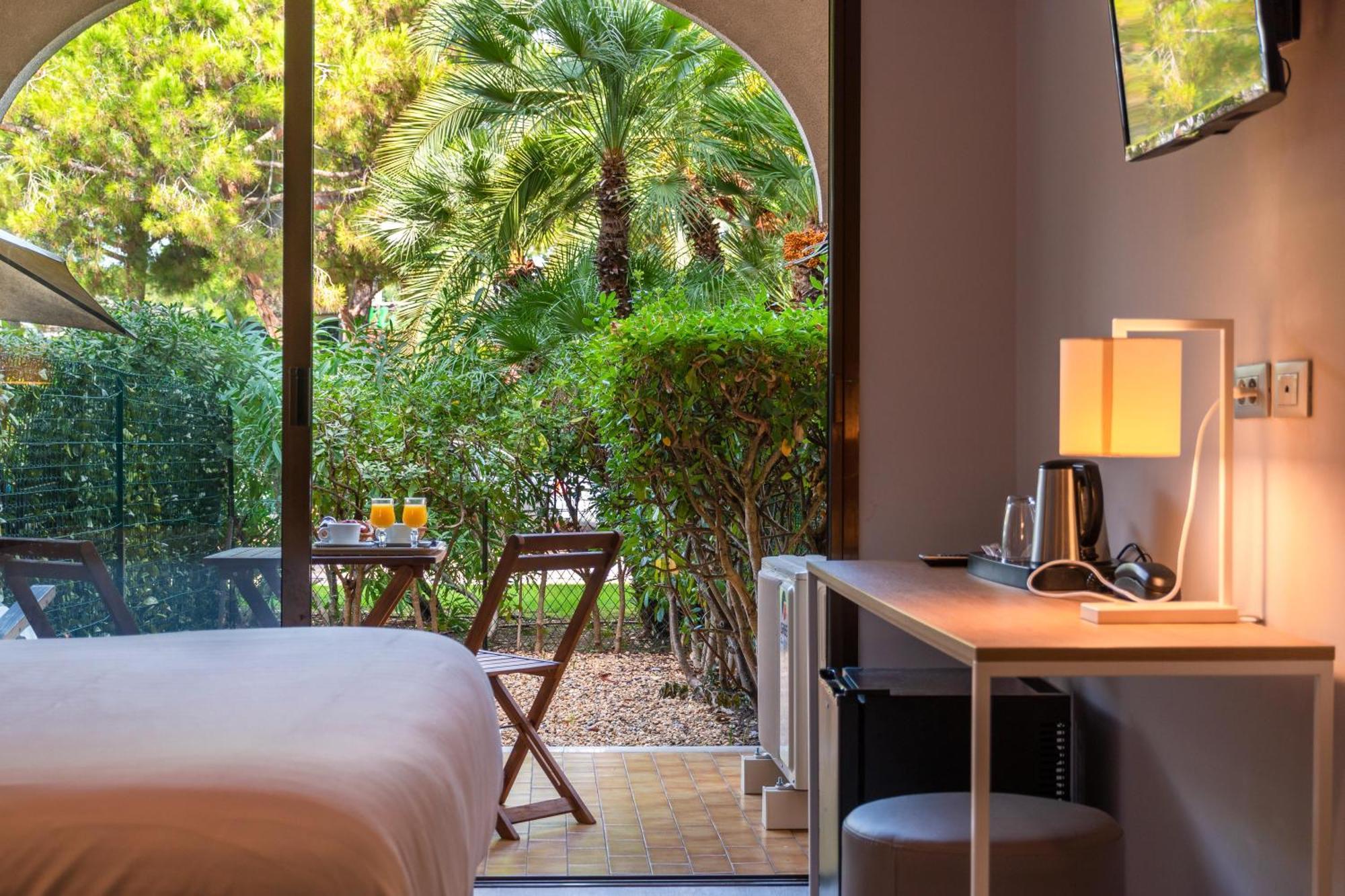 Chambre Lits Jumeaux avec Jardin Privatif