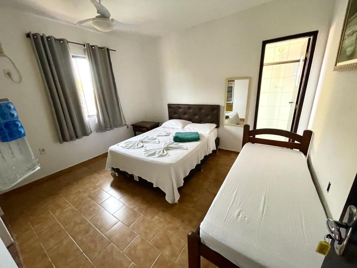 Quarto Triplo com Vista do Jardim