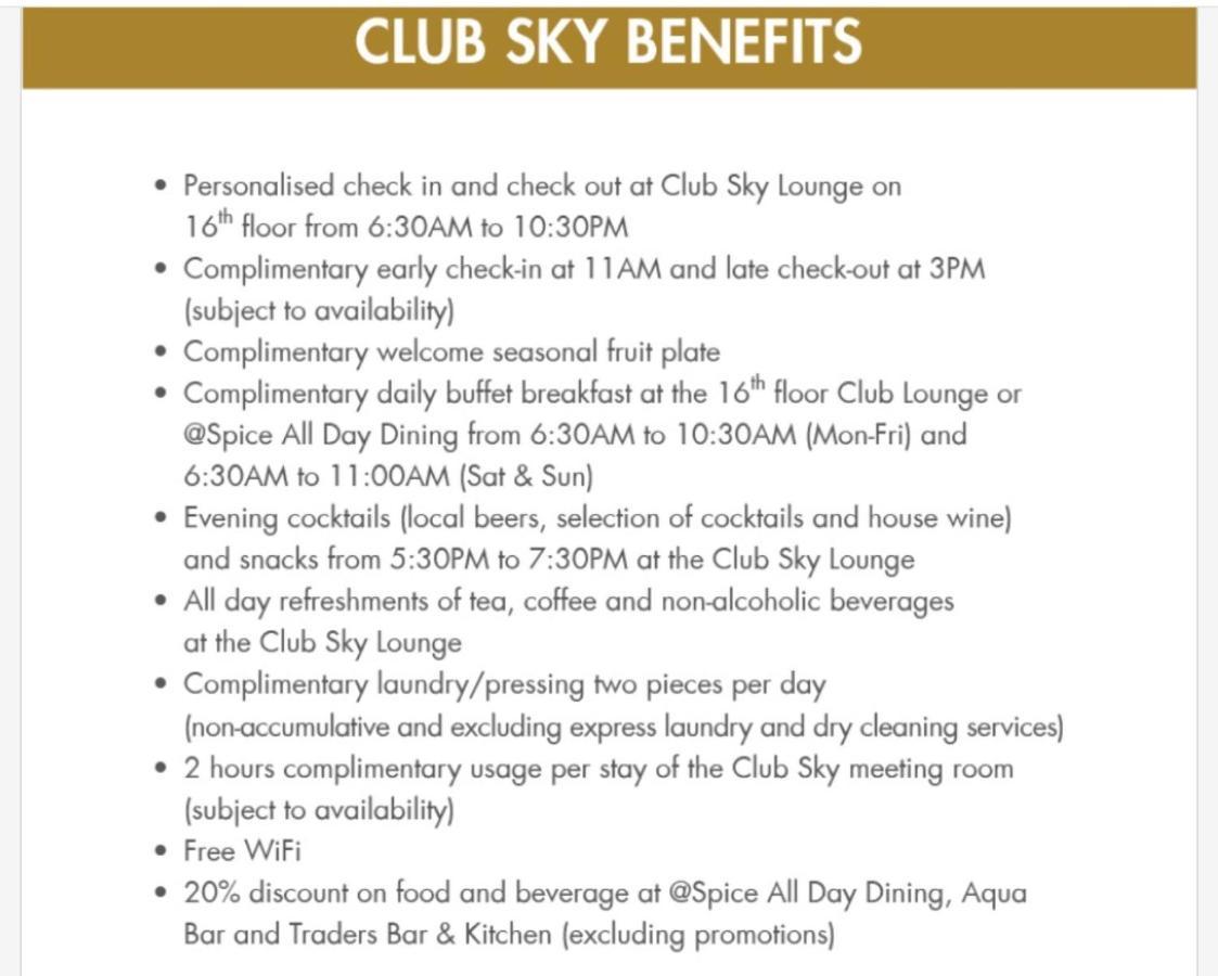 Deluxe Club Sky High Floors