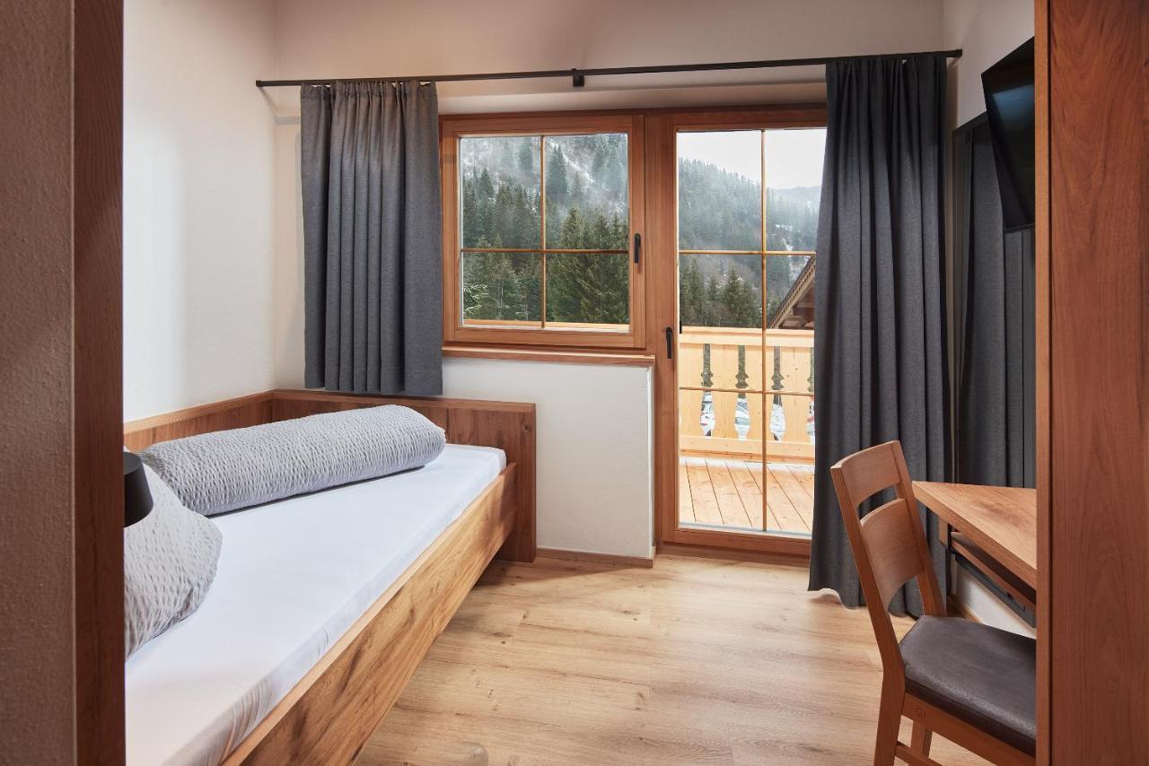 Einzelzimmer mit Bergblick