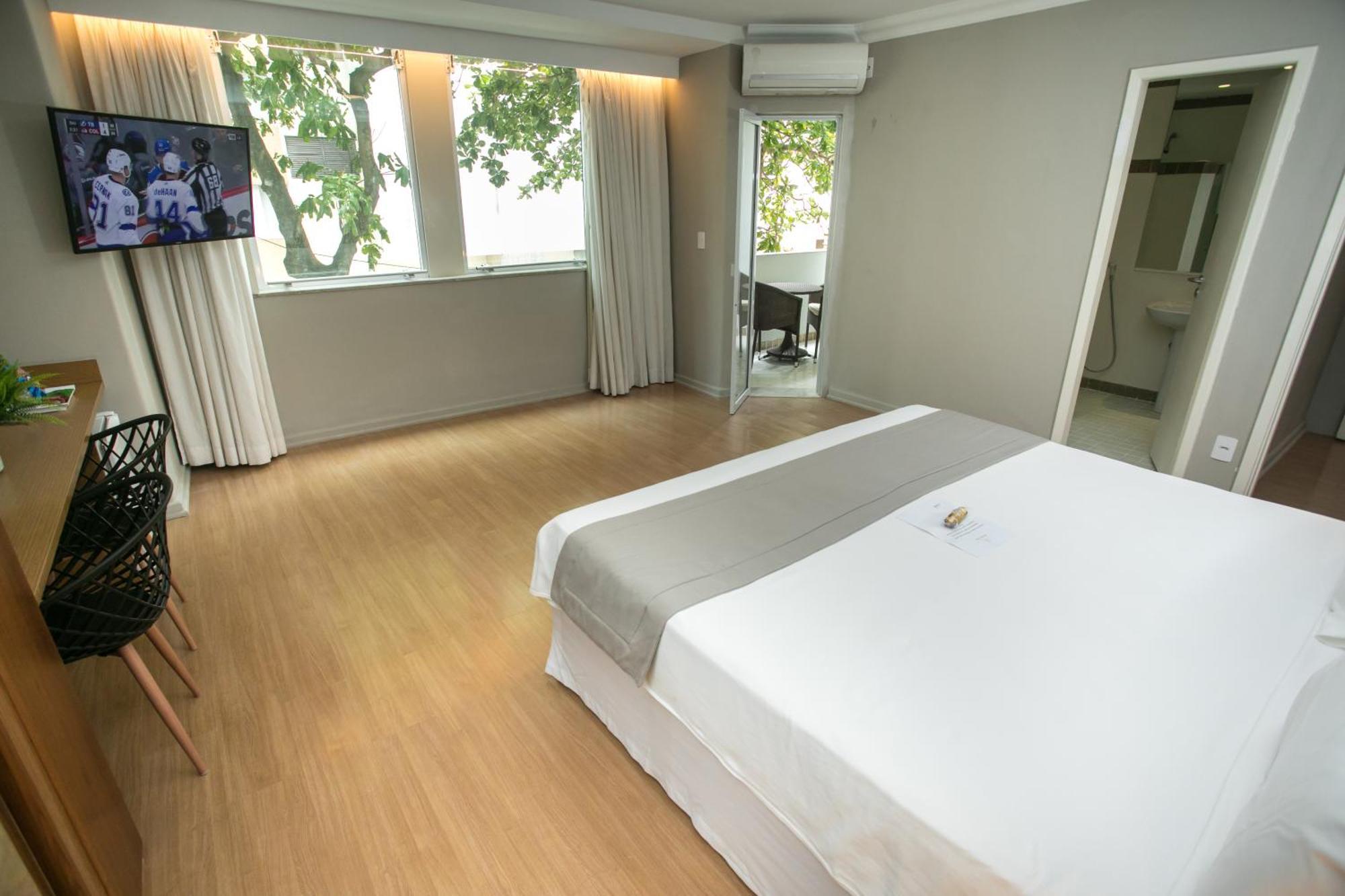 Quarto com Cama King-size e Varanda