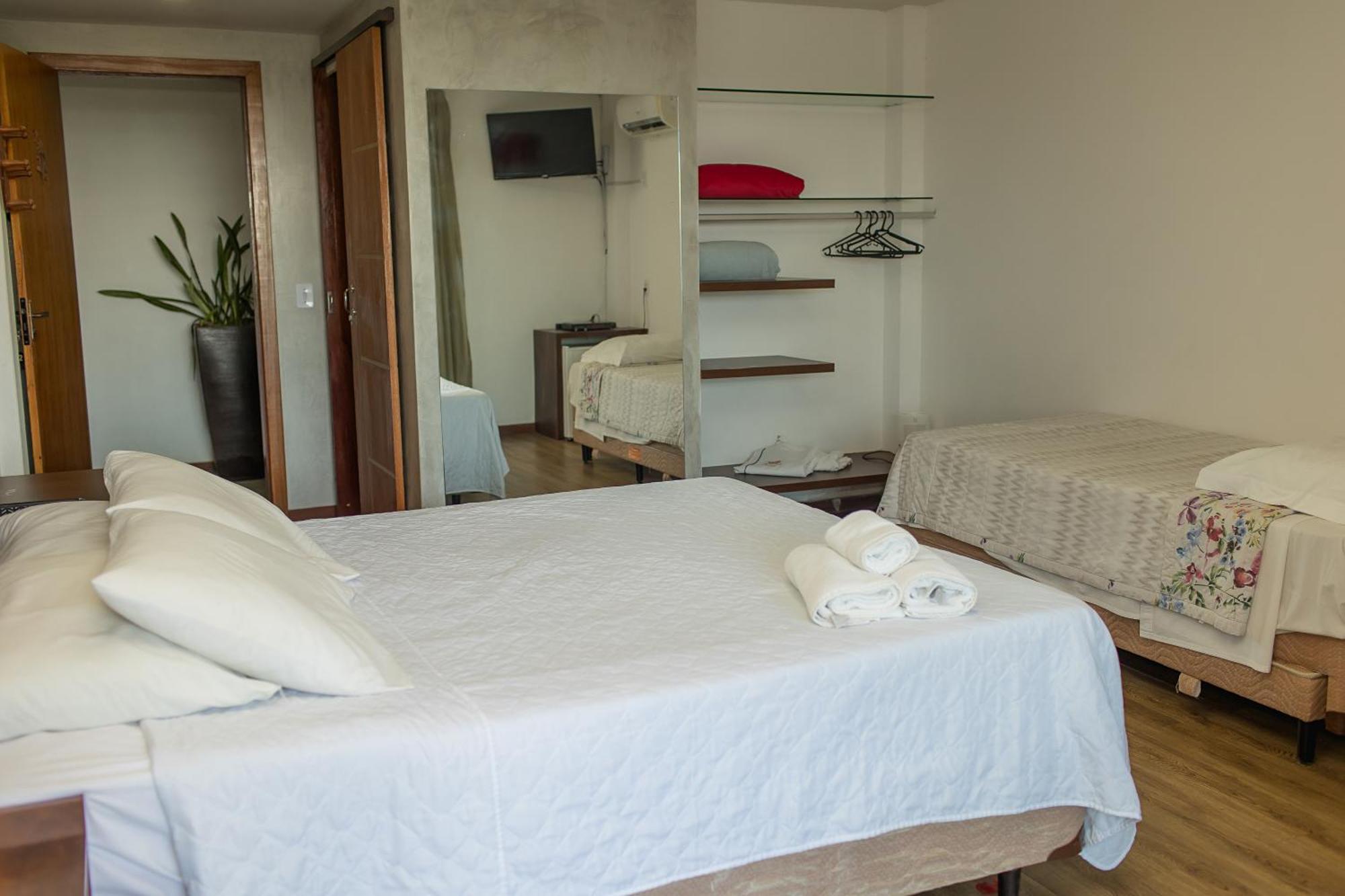 Quarto Duplo Deluxe com Varanda e Vista do Mar