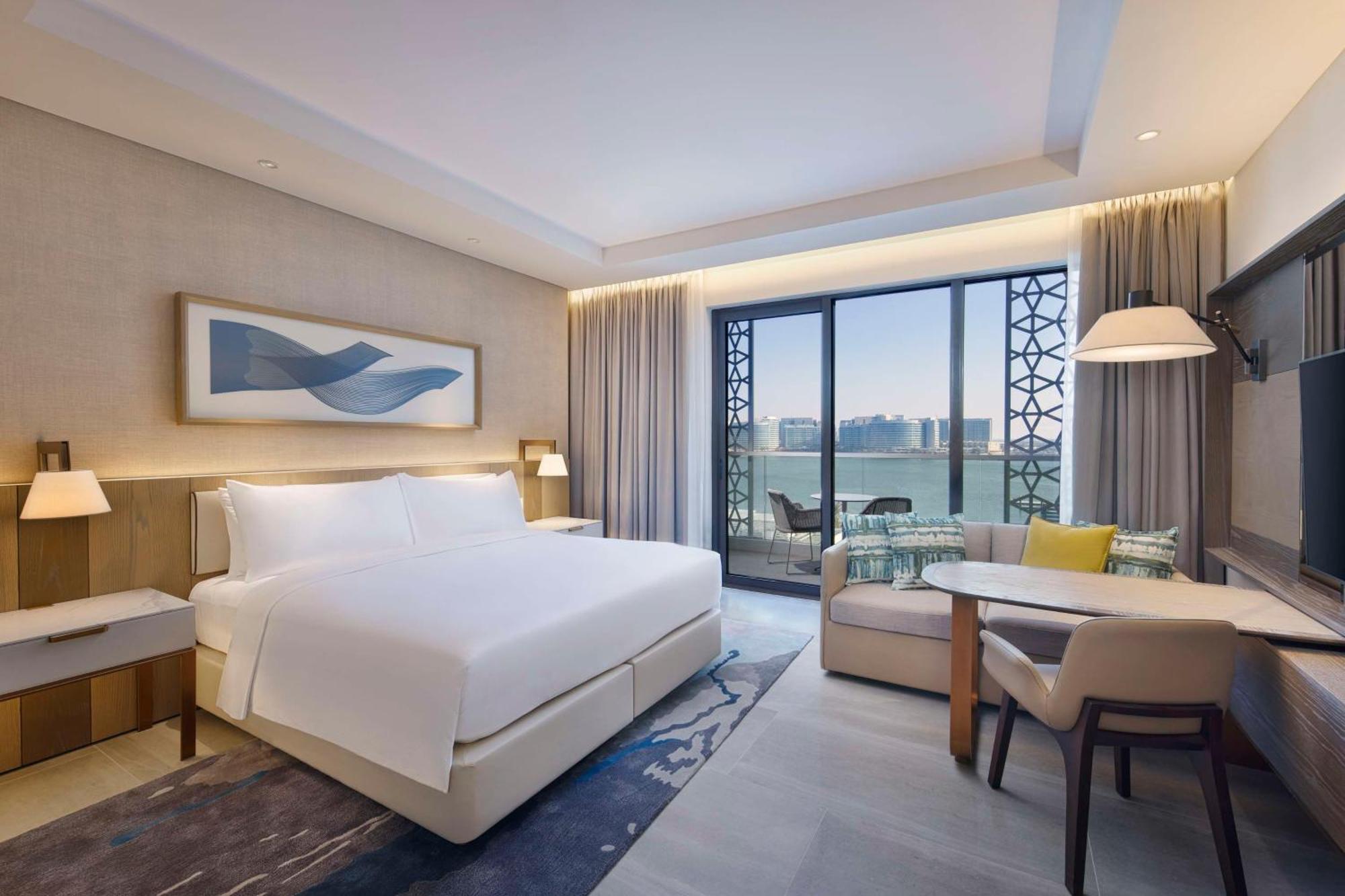 Deluxe Kamer met Kingsize Bed en Uitzicht op de Baai - Toegang tot het Attractiepark