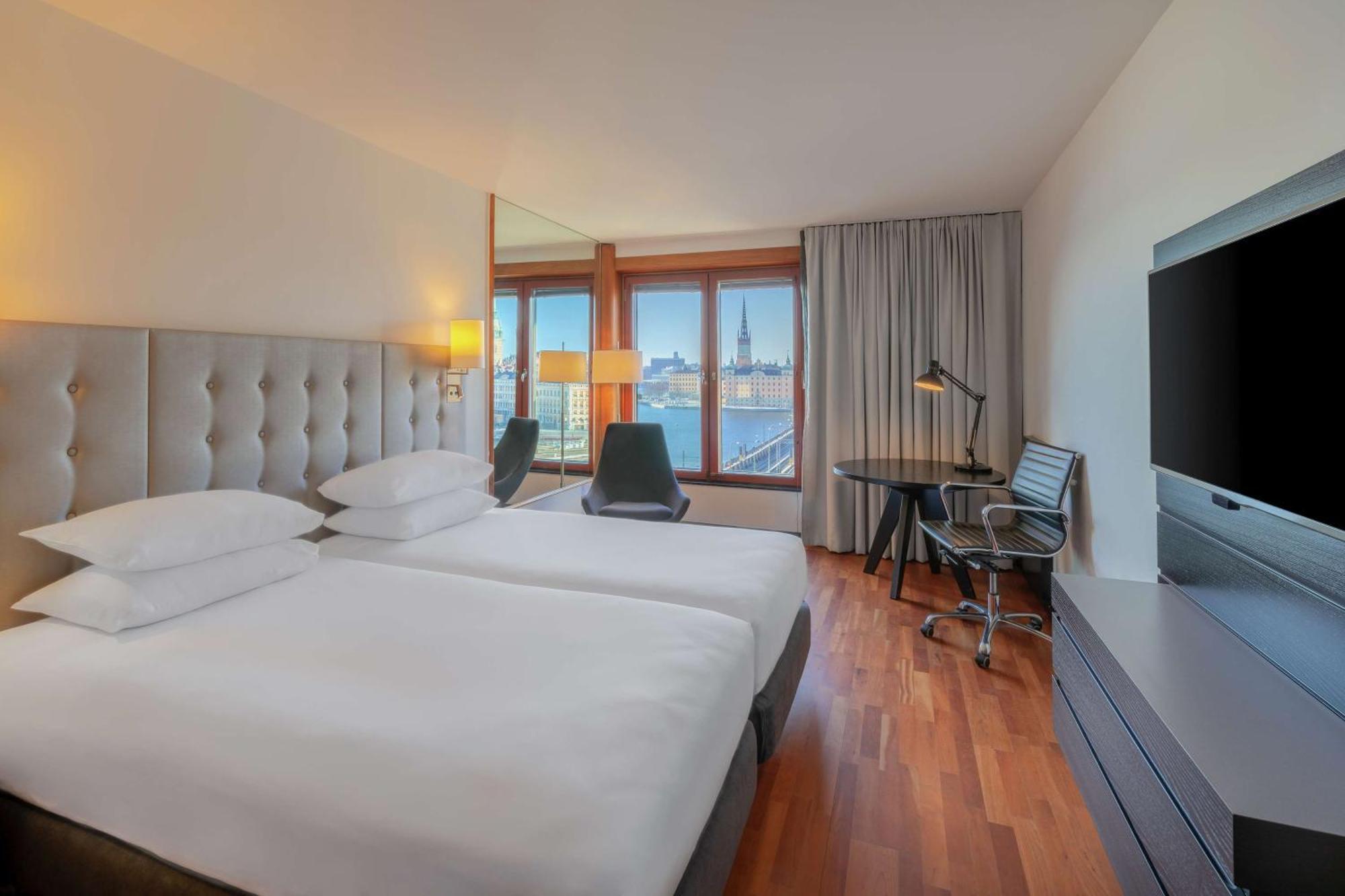 Deluxe tweepersoonskamer (2 aparte bedden) met uitzicht op zee