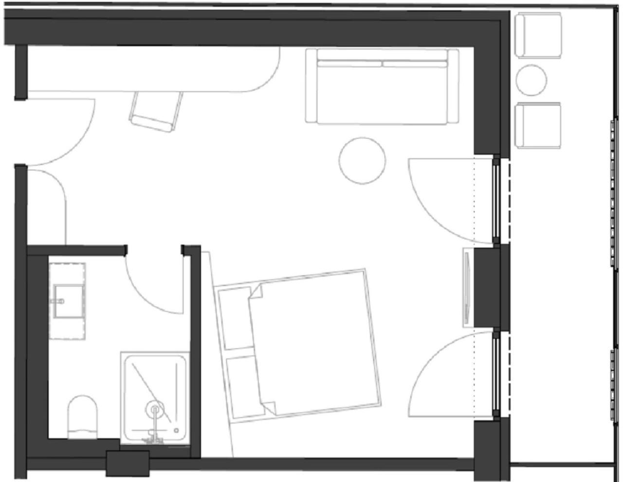 Junior Suite mit Balkon