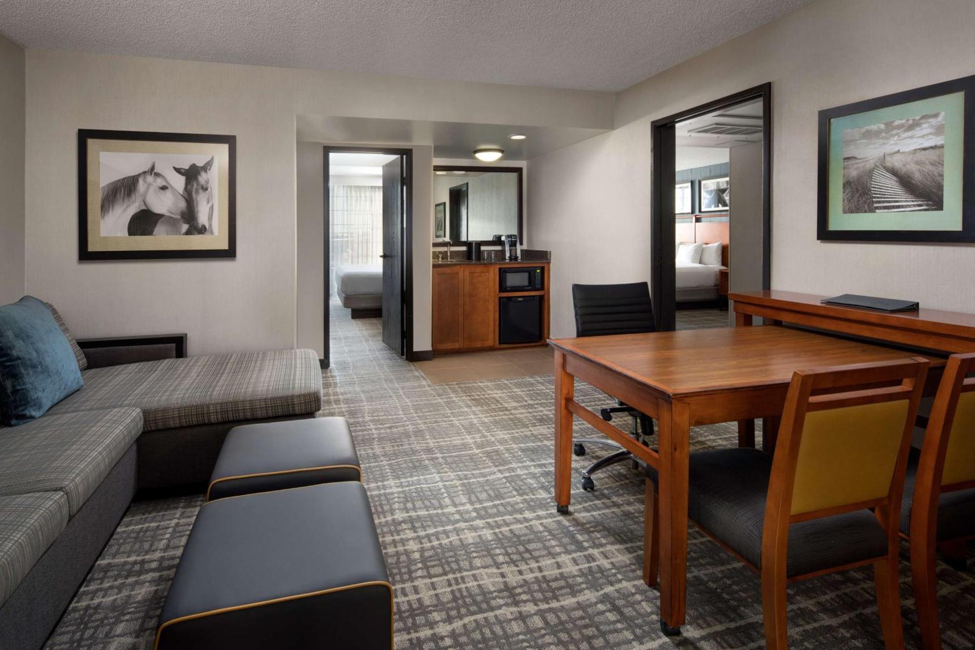 Two-Room Suite One King Bed One Queen Bed