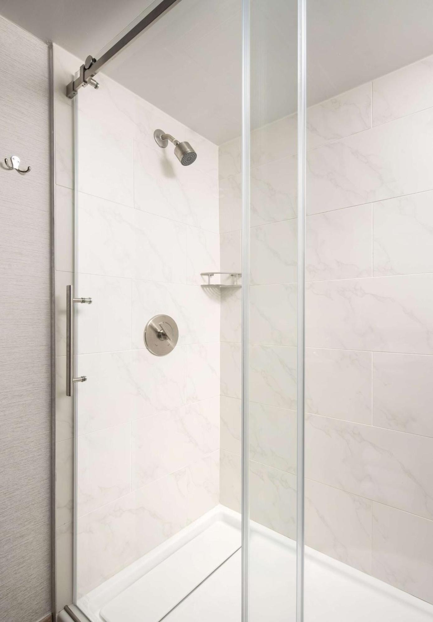 Two-Room King Suite Accessible Shower Mobility Access