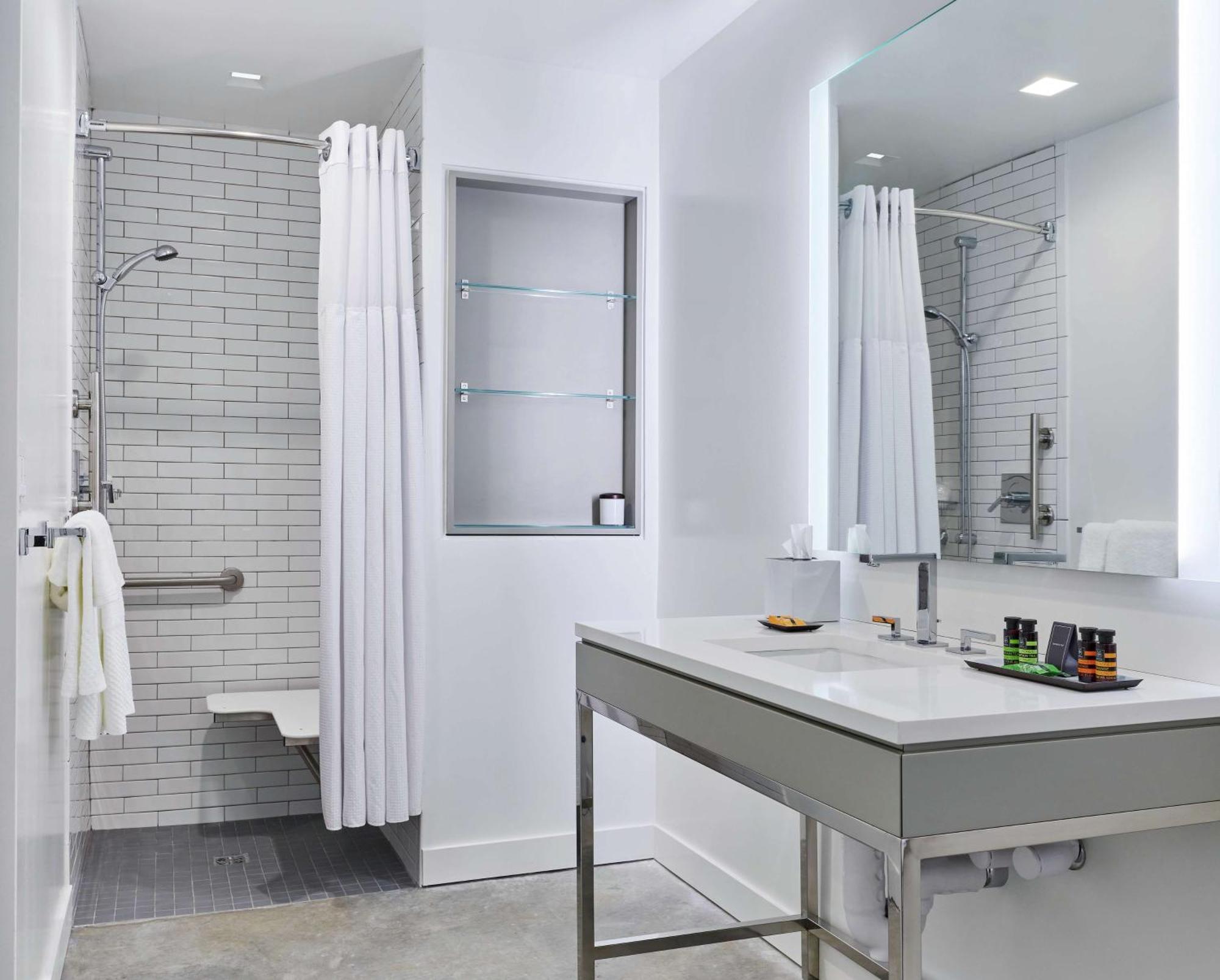 King Room Mobility Accessible Shower