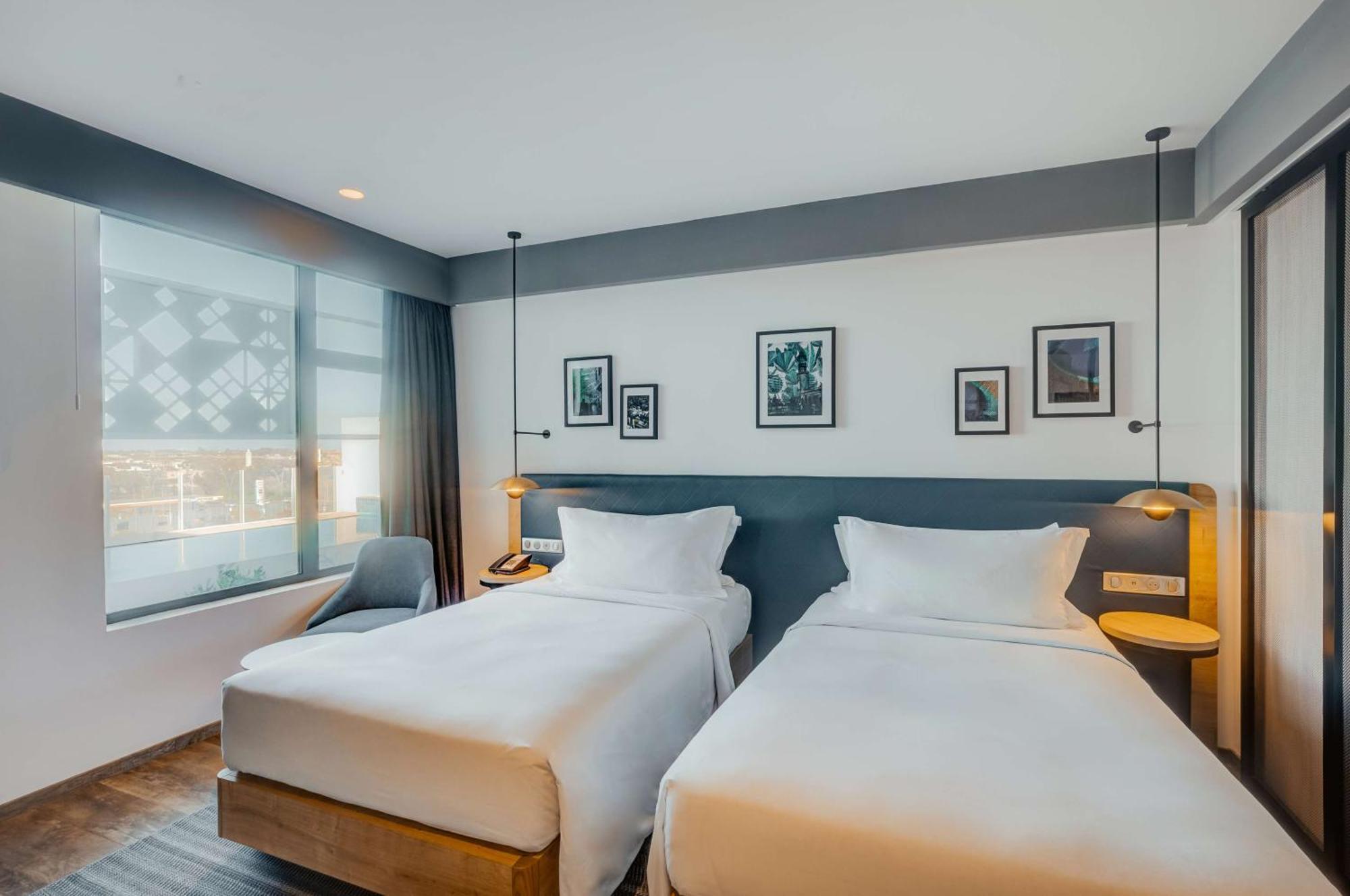 Zweibettzimmer mit Blick