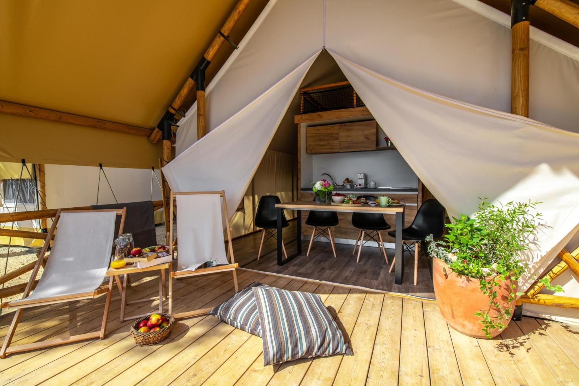 Safari Tent met 2 Slaapkamers