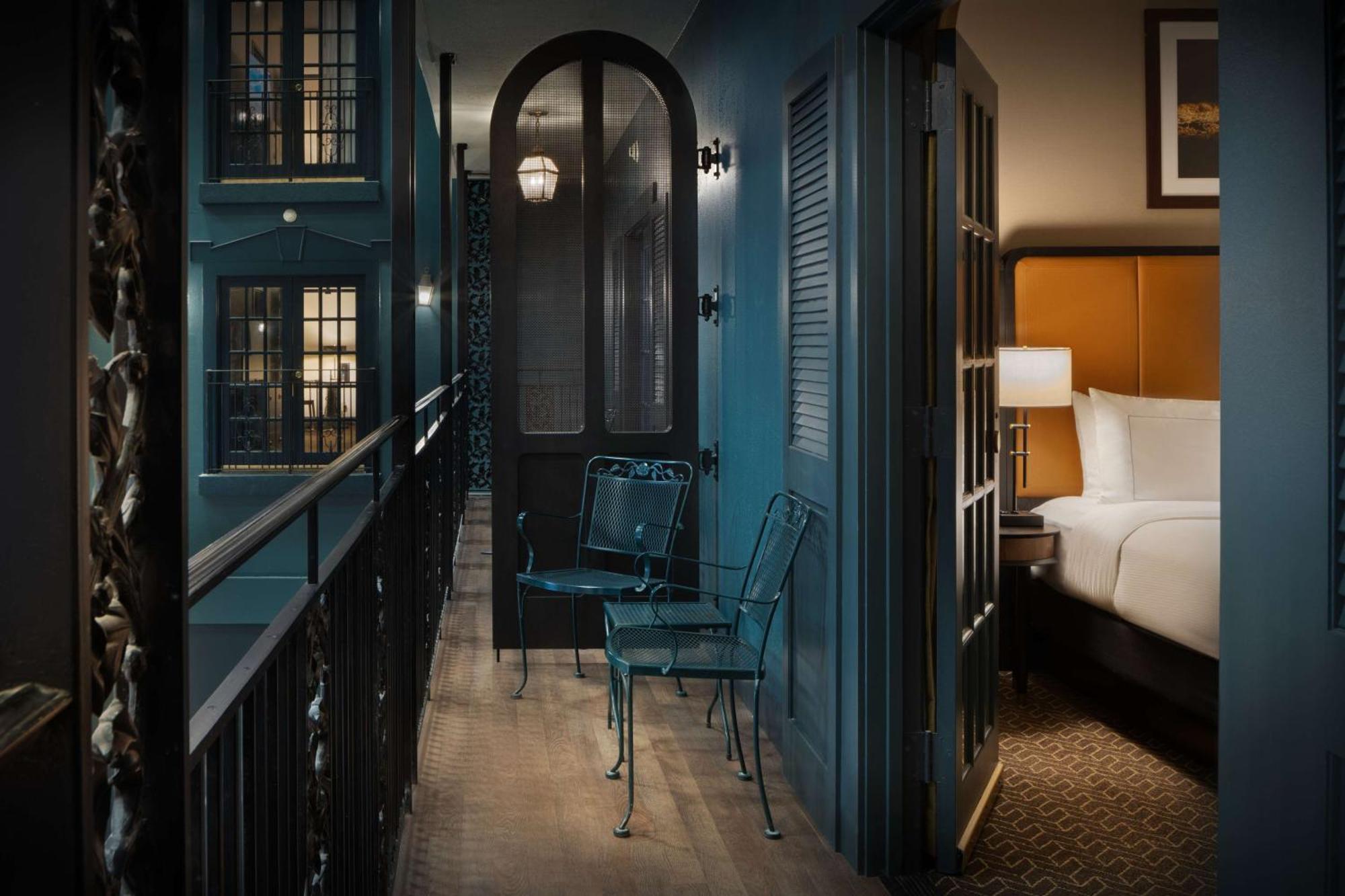 Two-Room King Suite with Balcony and Atrium View