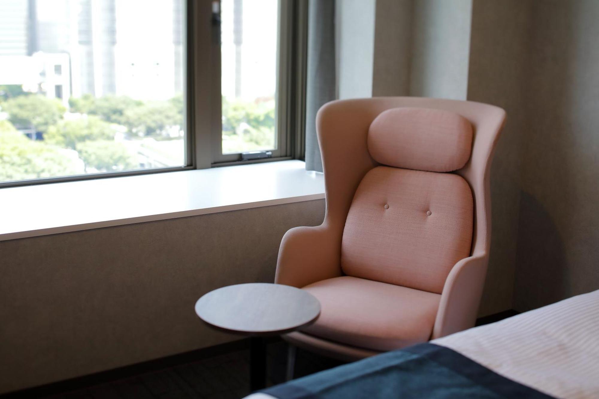 Quarto deluxe de 23 m² com 2 camas de solteiro e vista do parque - Último andar - Não fumantes