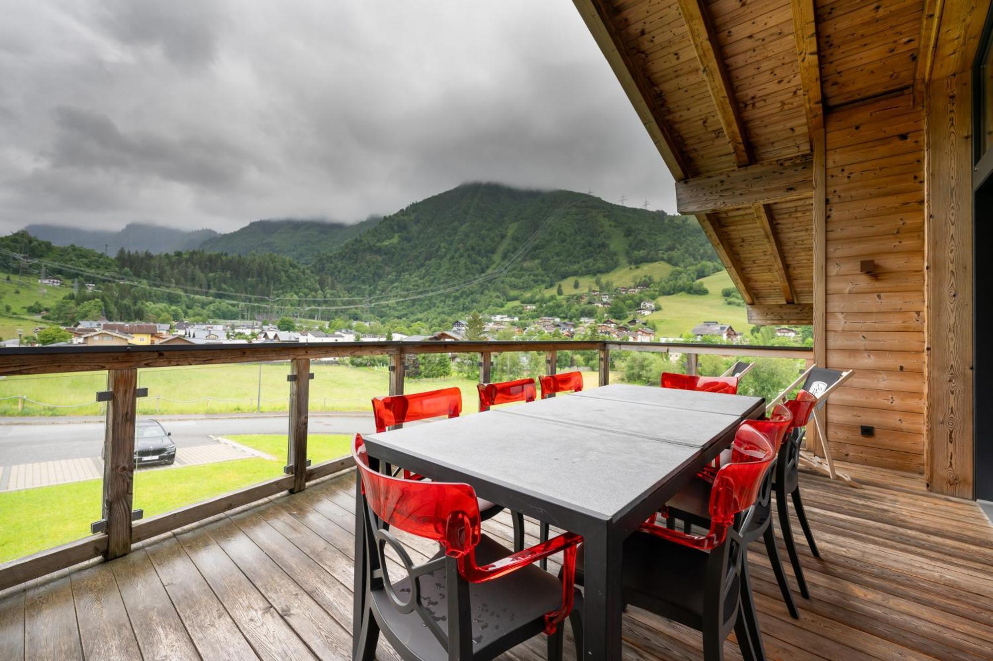 Penthouse-Suite mit 4 Schlafzimmern und Sauna