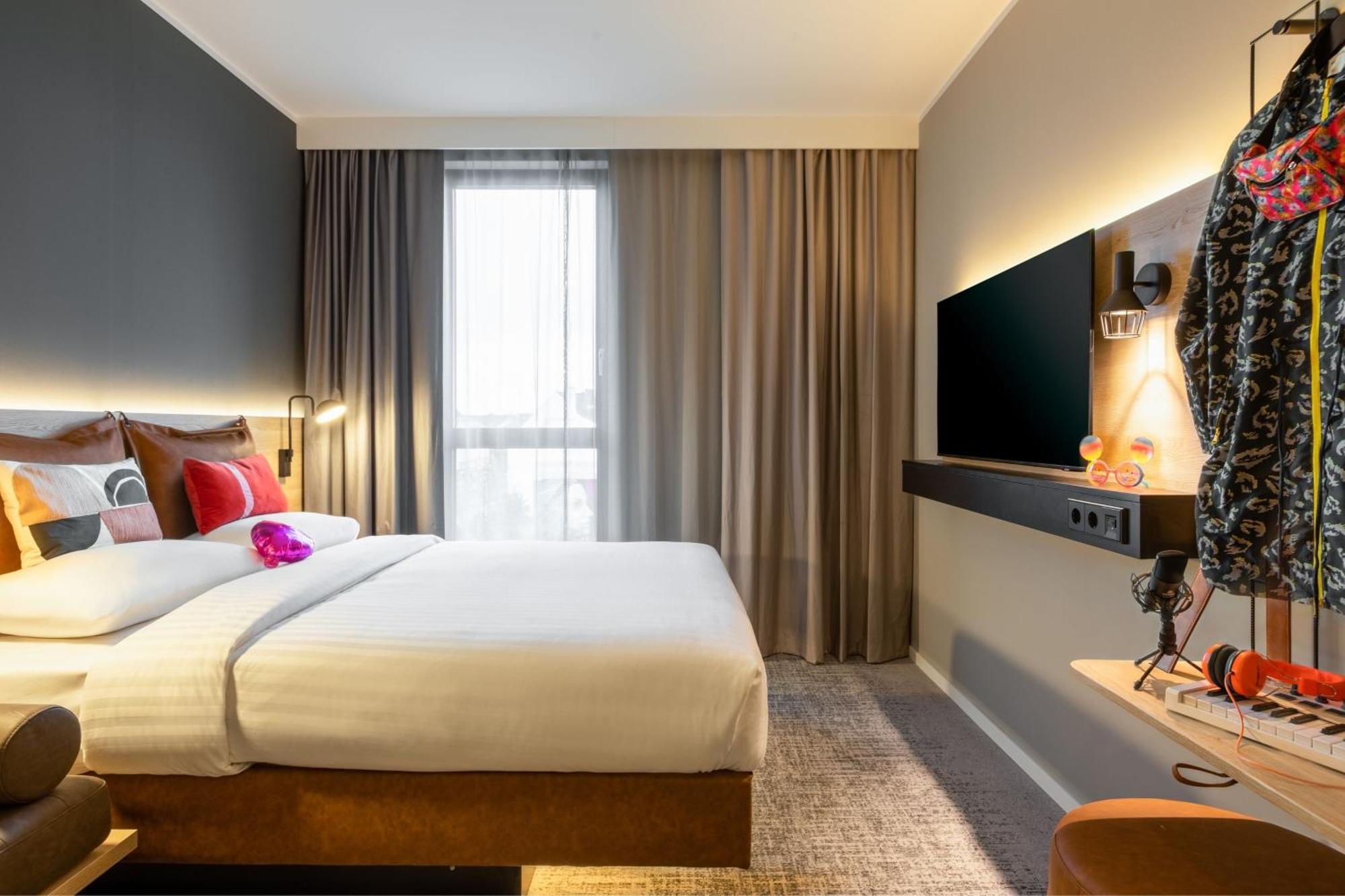Moxy Kamer met Queensize Bed