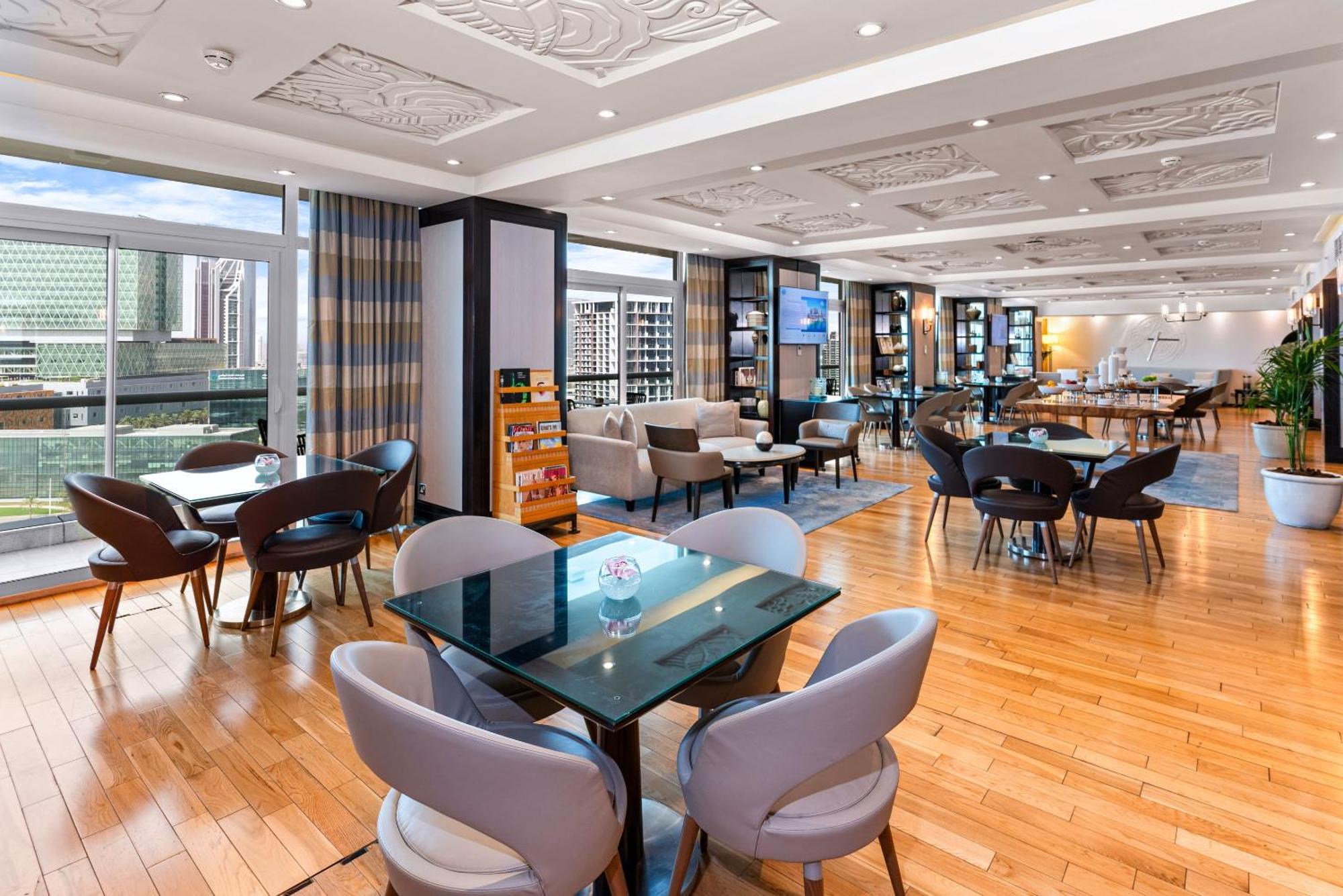 Suite mit Meerblick, Balkon und Zugang zur Lounge