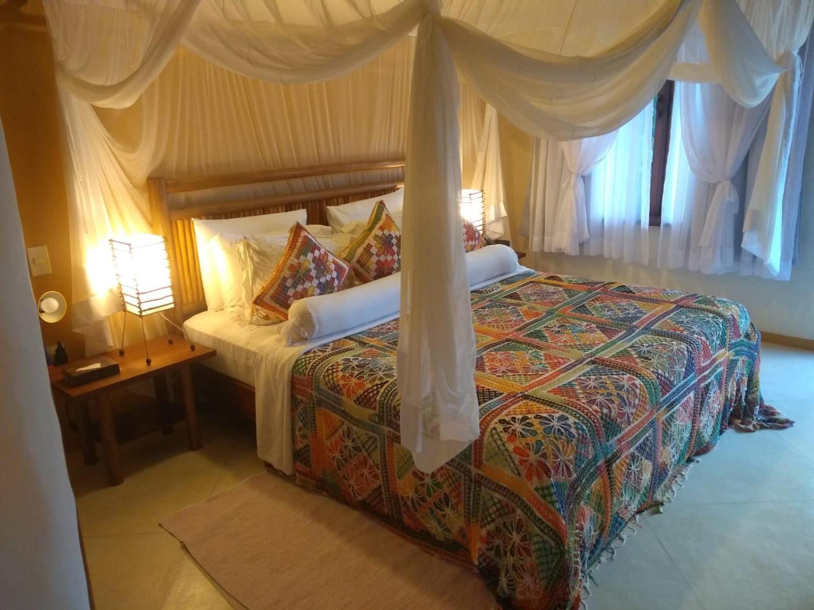 Quarto Duplo Superior com Vista do Jardim