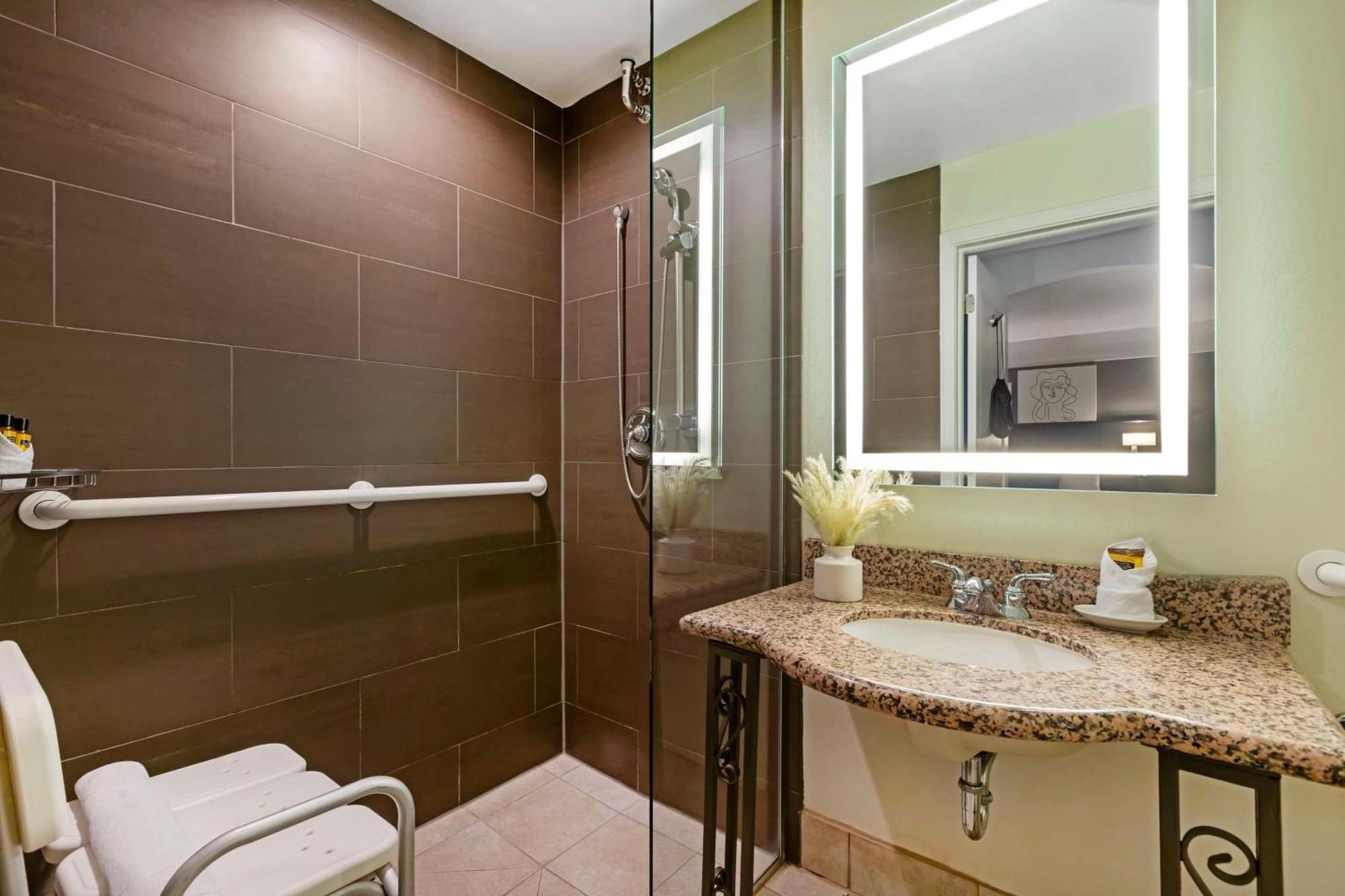 Quarto King com Banheiro Acessível para Hóspedes com Mobilidade Reduzida - Acesso para Hóspedes com Mobilidade Reduzida/Não-Fumantes