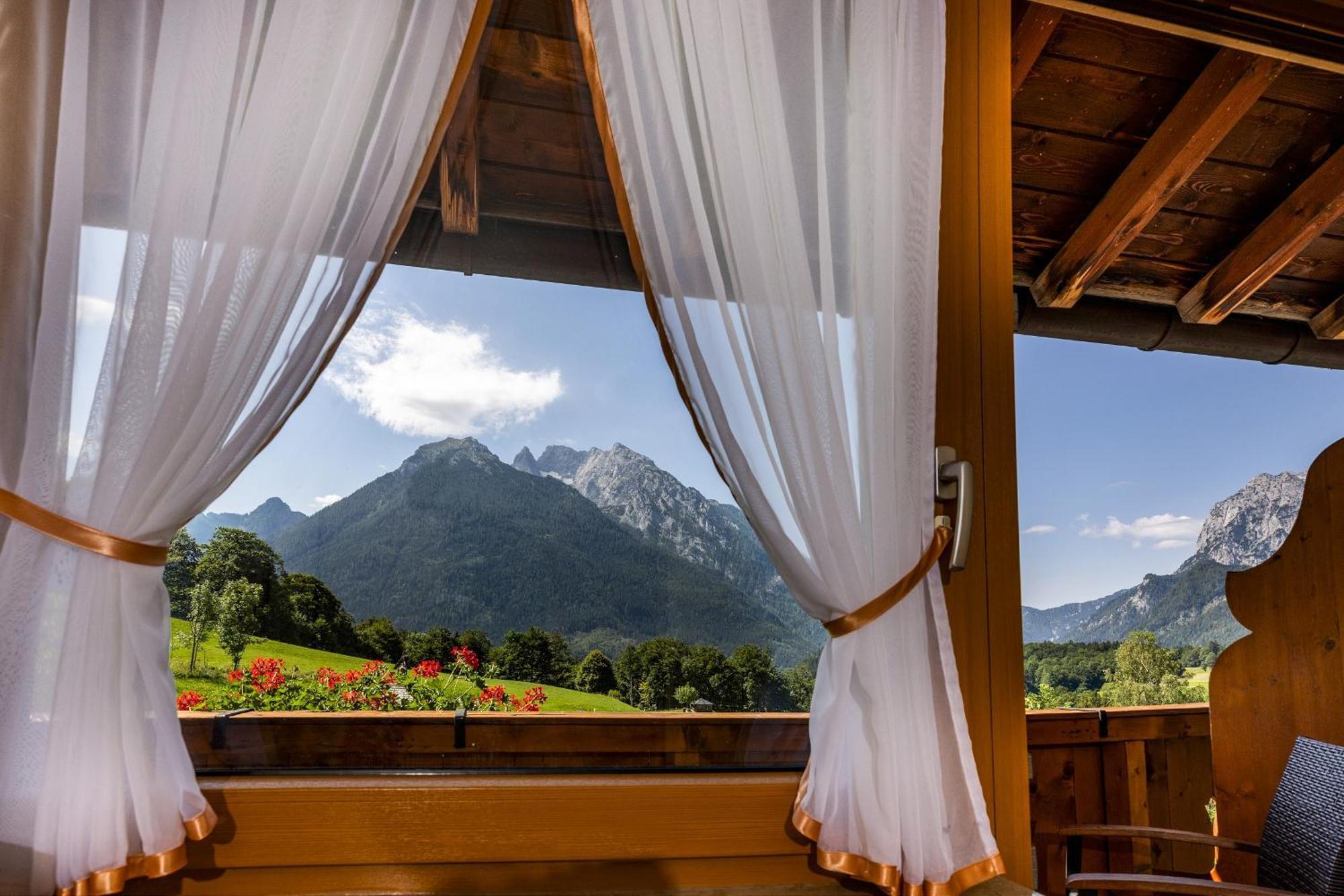 Einzelzimmer mit Bergblick
