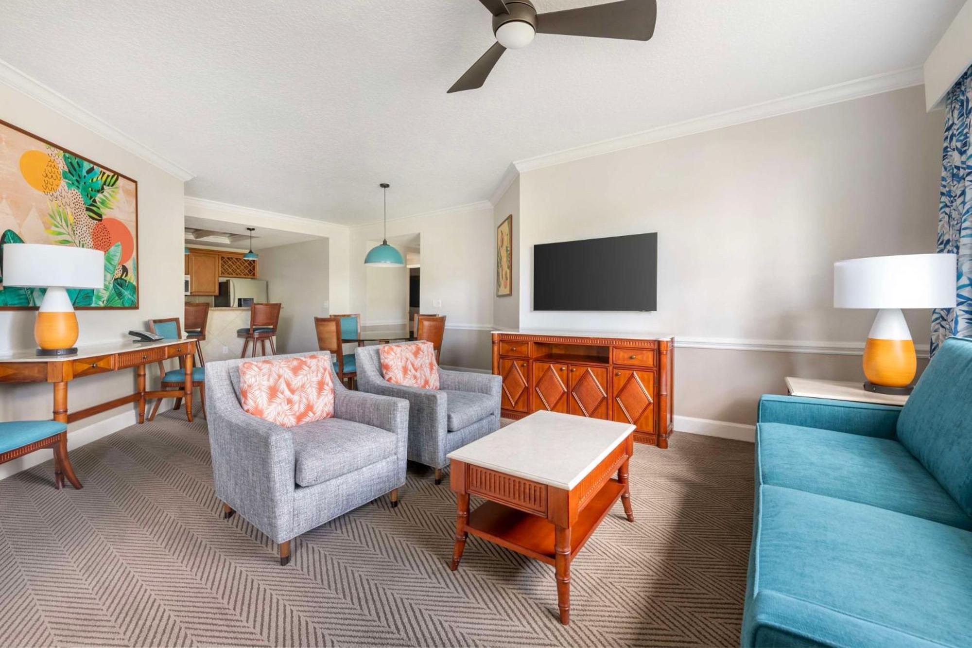 Two-Bedroom Suite with Roll-In Shower - Mobility Accessible
