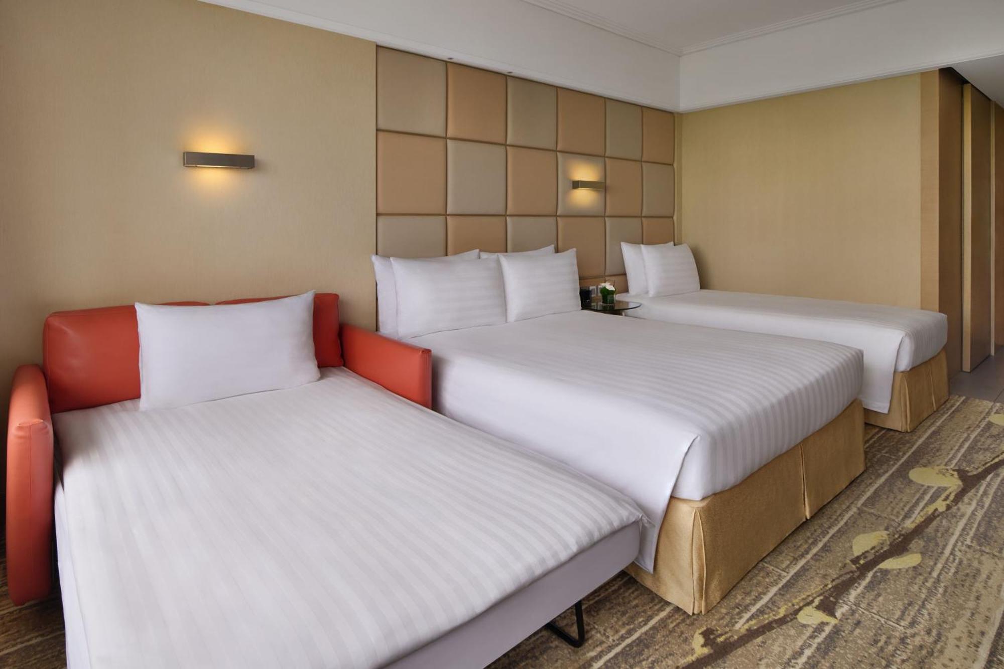 Family Queen Room with Sofa Bed and City View