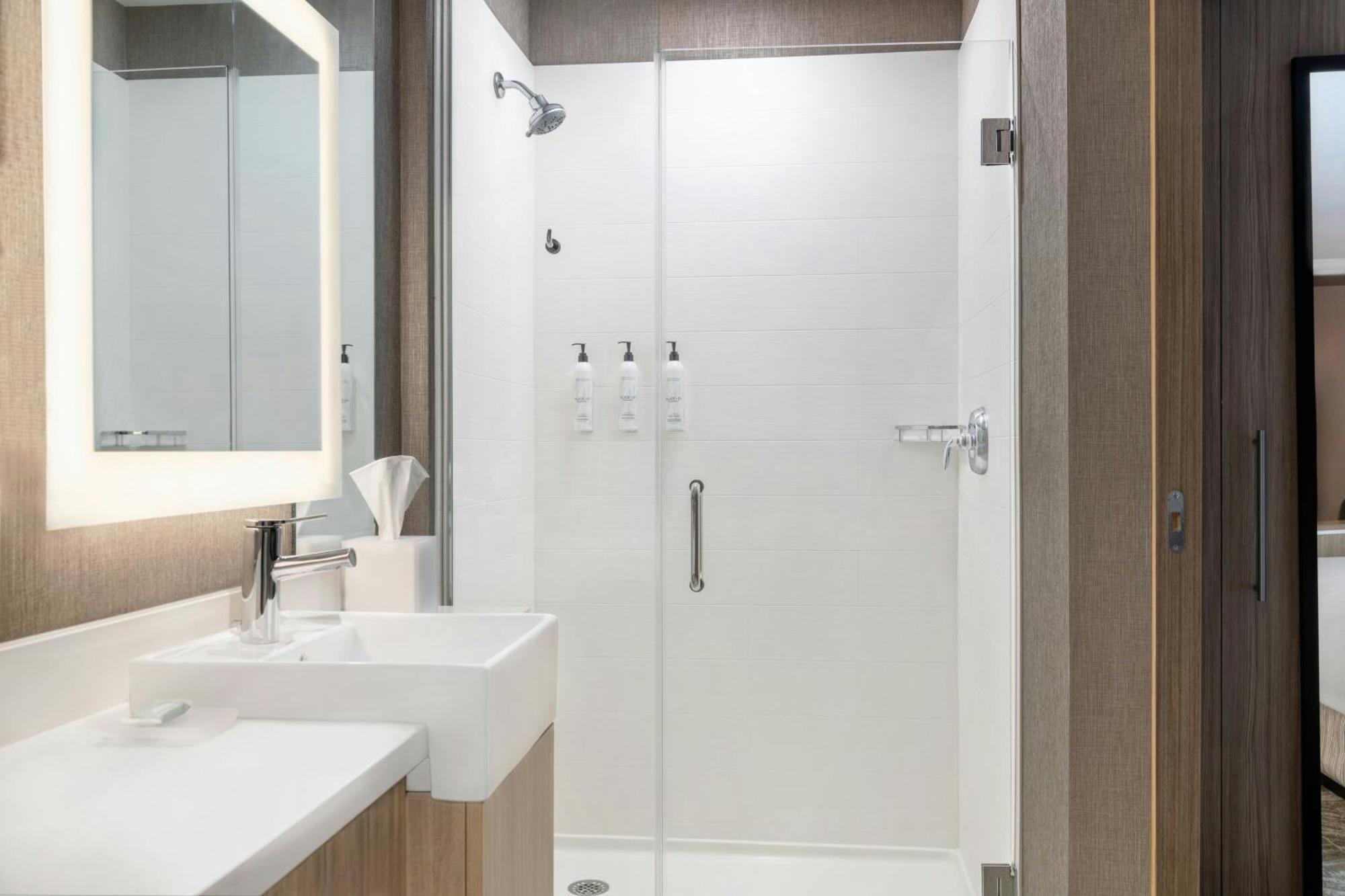 King Suite with Bathtub and Trundle Sofa - Mobility Access