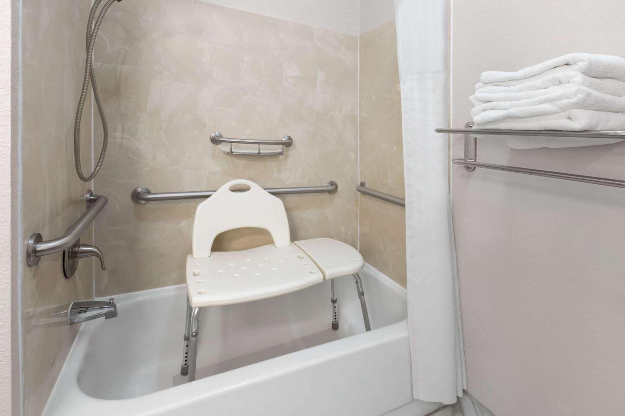 2 Queen Beds, Mobility Accessible Room, Bathtub w/ Grab Bars, Non-Smoking