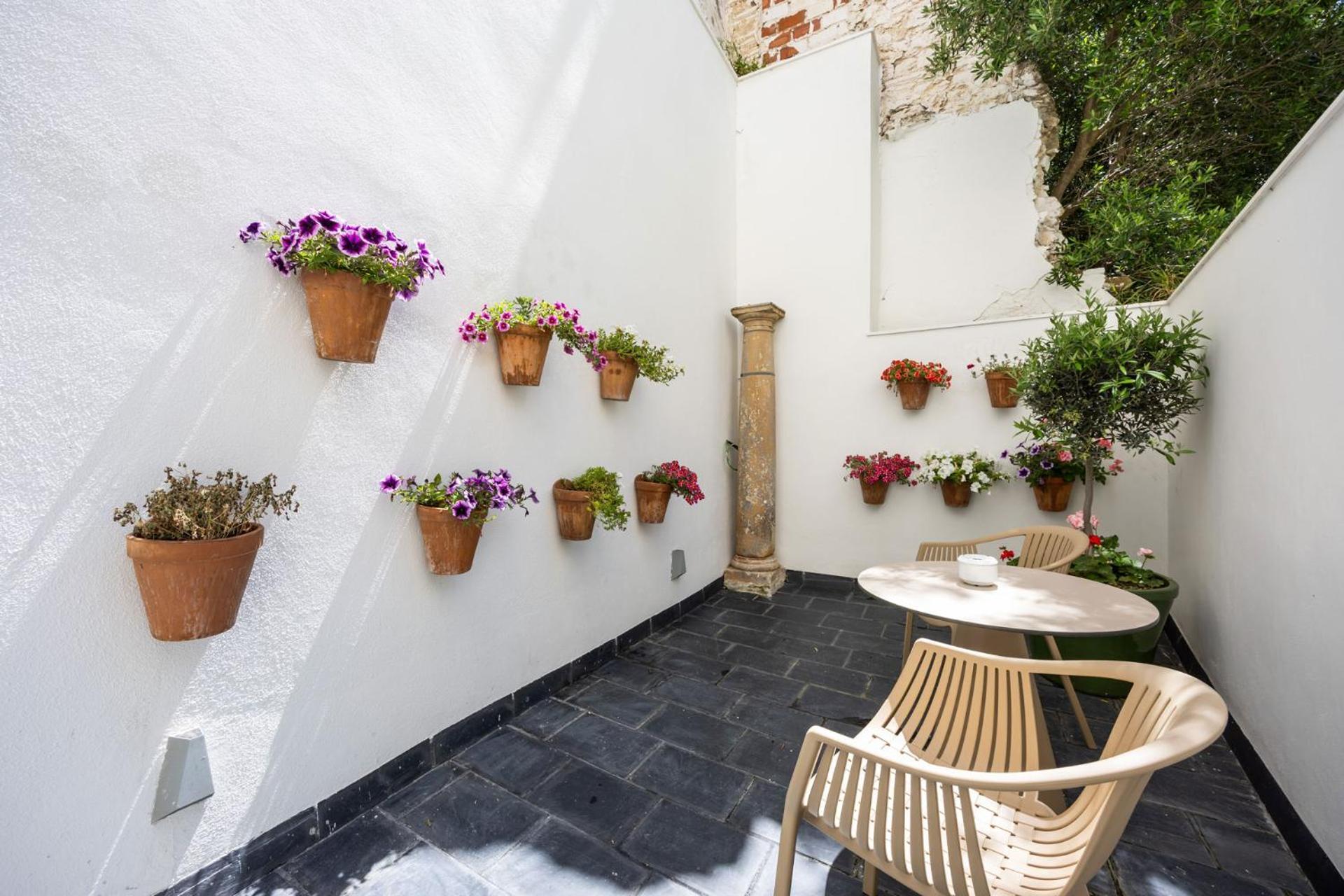 Tweepersoonskamer met Terras