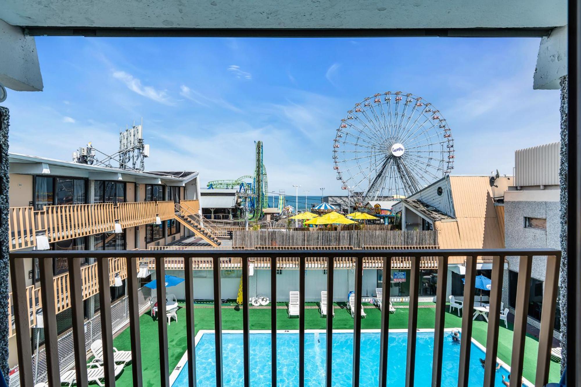 Pool Side with Balcony Double Bed