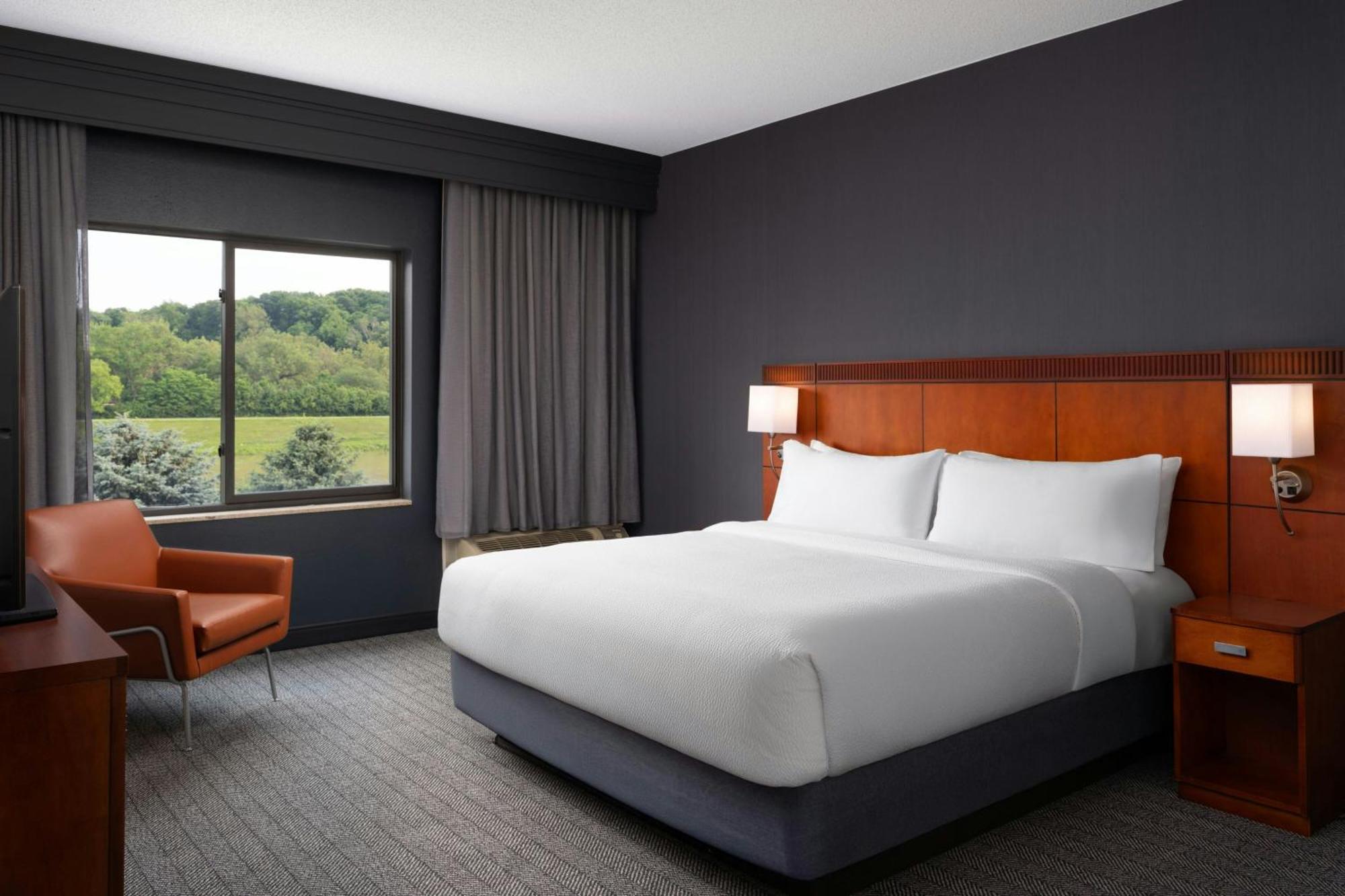 One-Bedroom King Suite with Courtyard View and Sofa Bed