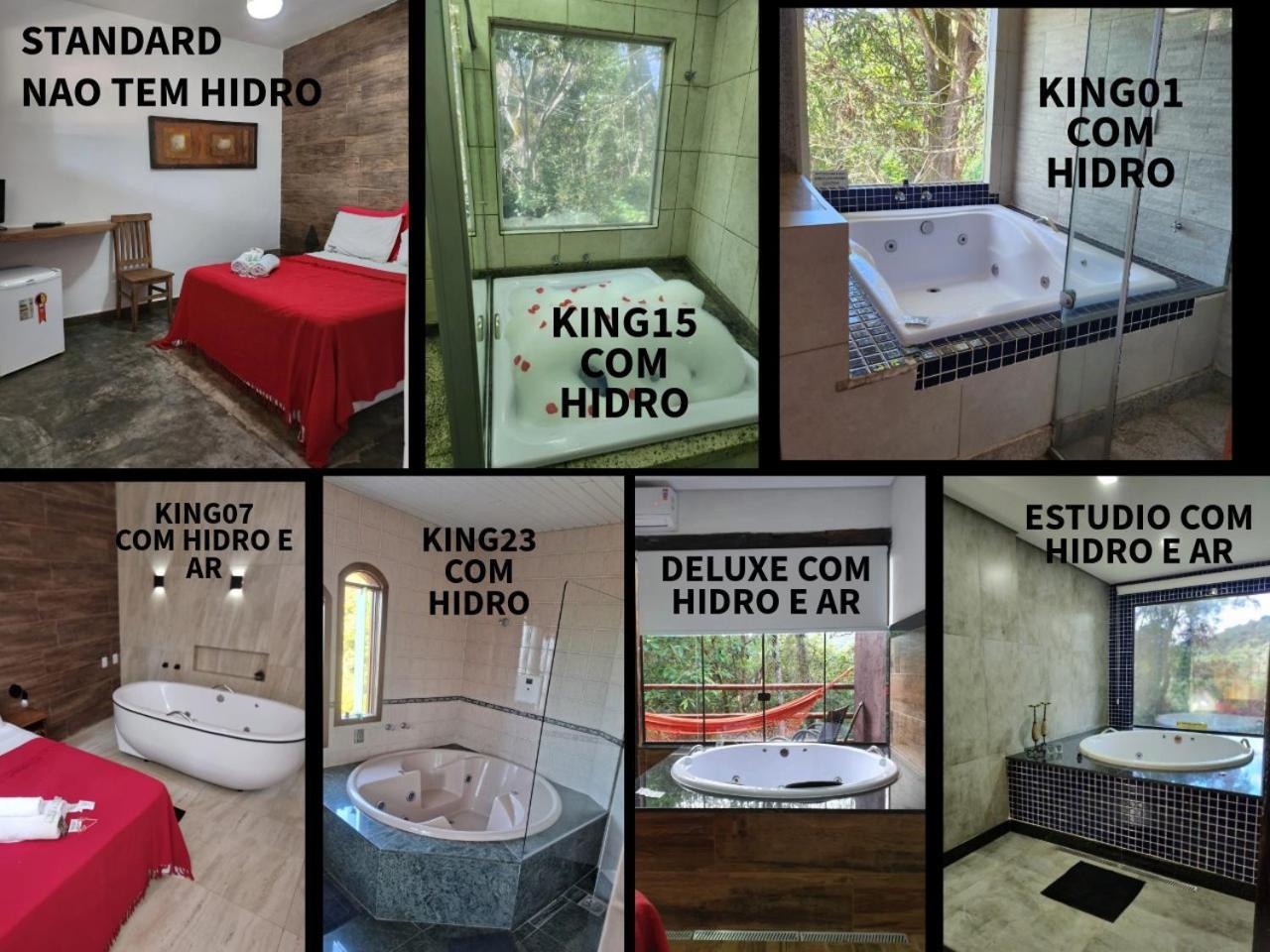 Suíte com Banheira de Hidromassagem