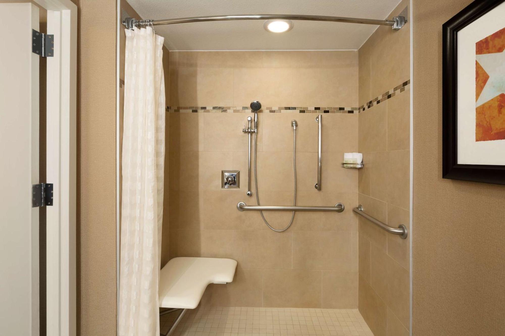 King Suite Roll Shower Mobility or Hearing Accessible Non-Smoking