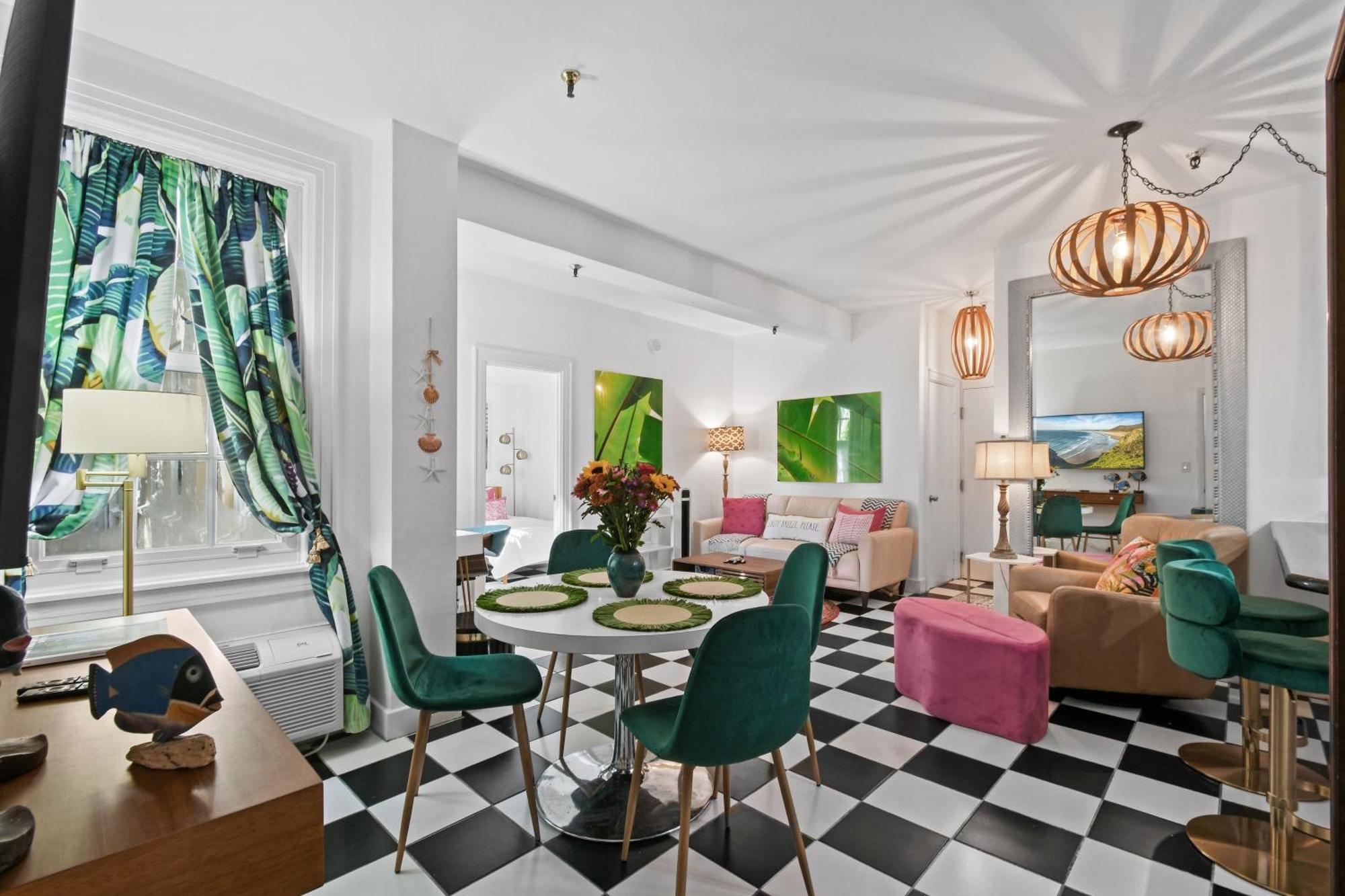 Appartement 2 Chambres de Luxe avec Vue sur le Jardin