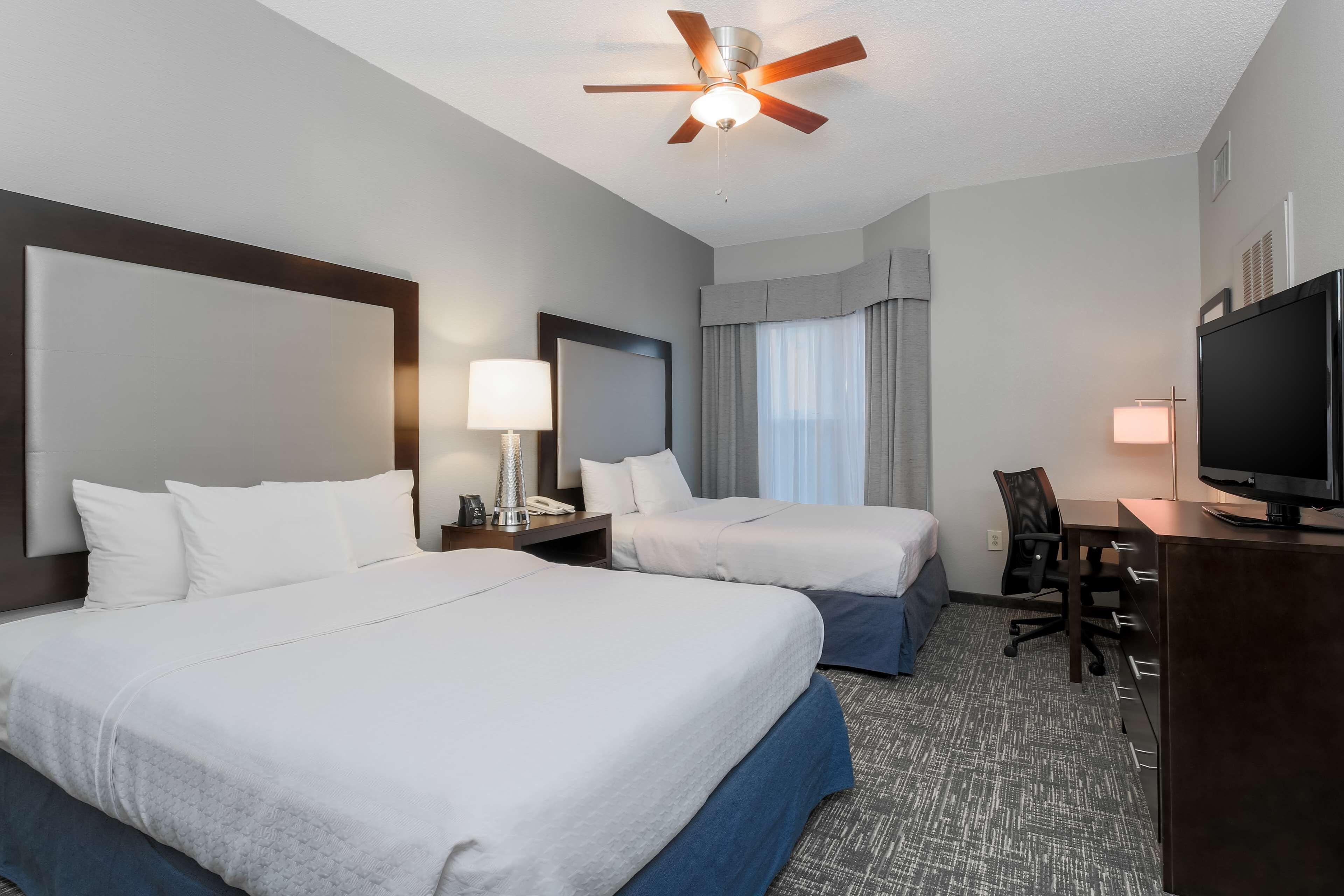 Suite Two Queen Beds Tub Mobility Hearing Access or Non-Smoking