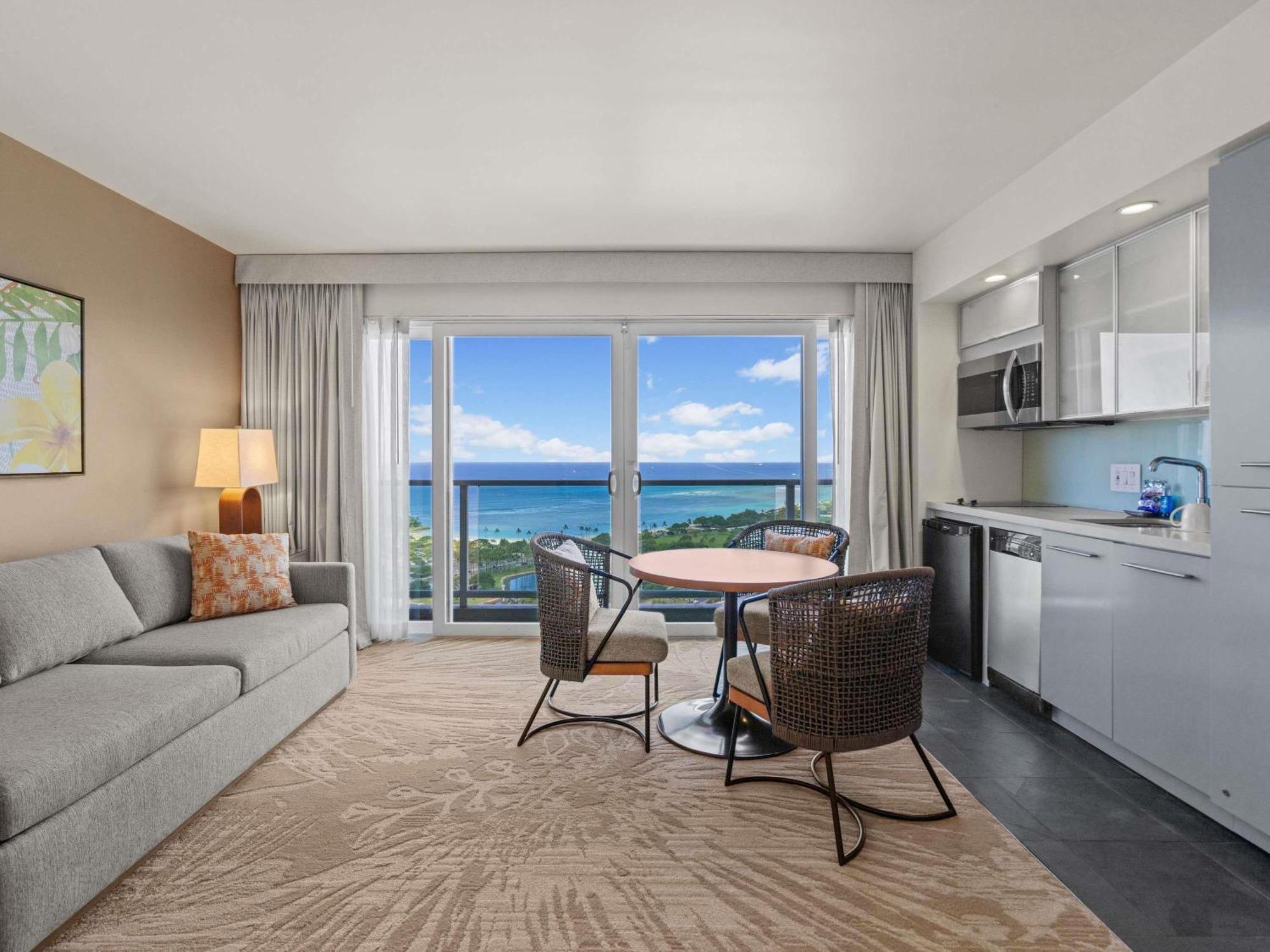 Suite mit 1 Schlafzimmer mit Meerblick