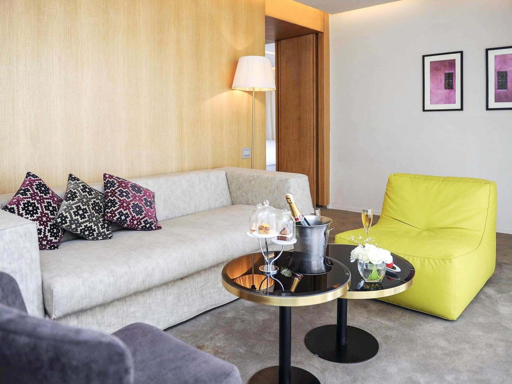 Agdal Prestige Suite mit Kingsize-Bett, Balkon und Berg- oder Poolblick