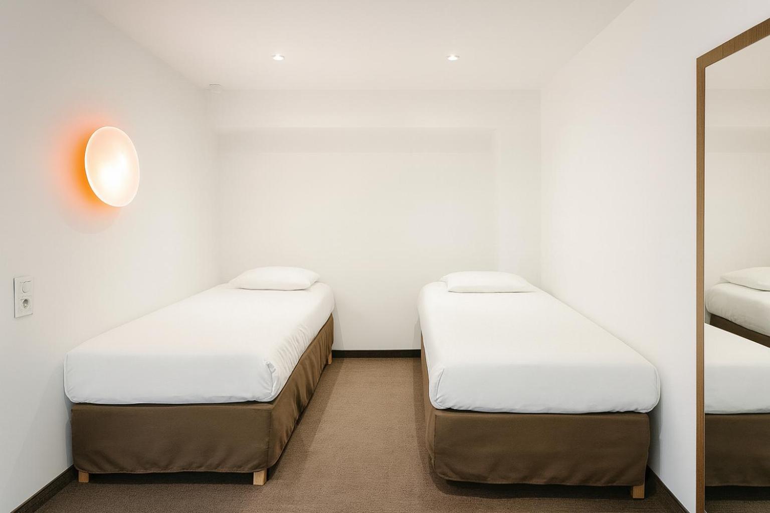 Chambre Standard Queen avec 2 Lits Simples