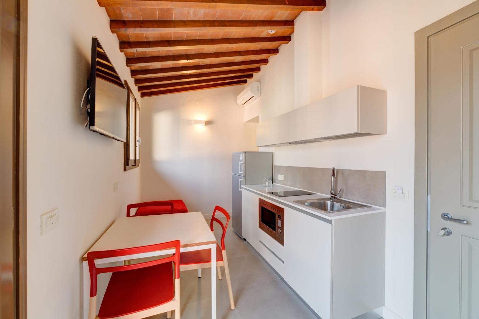 Apartment mit Balkon