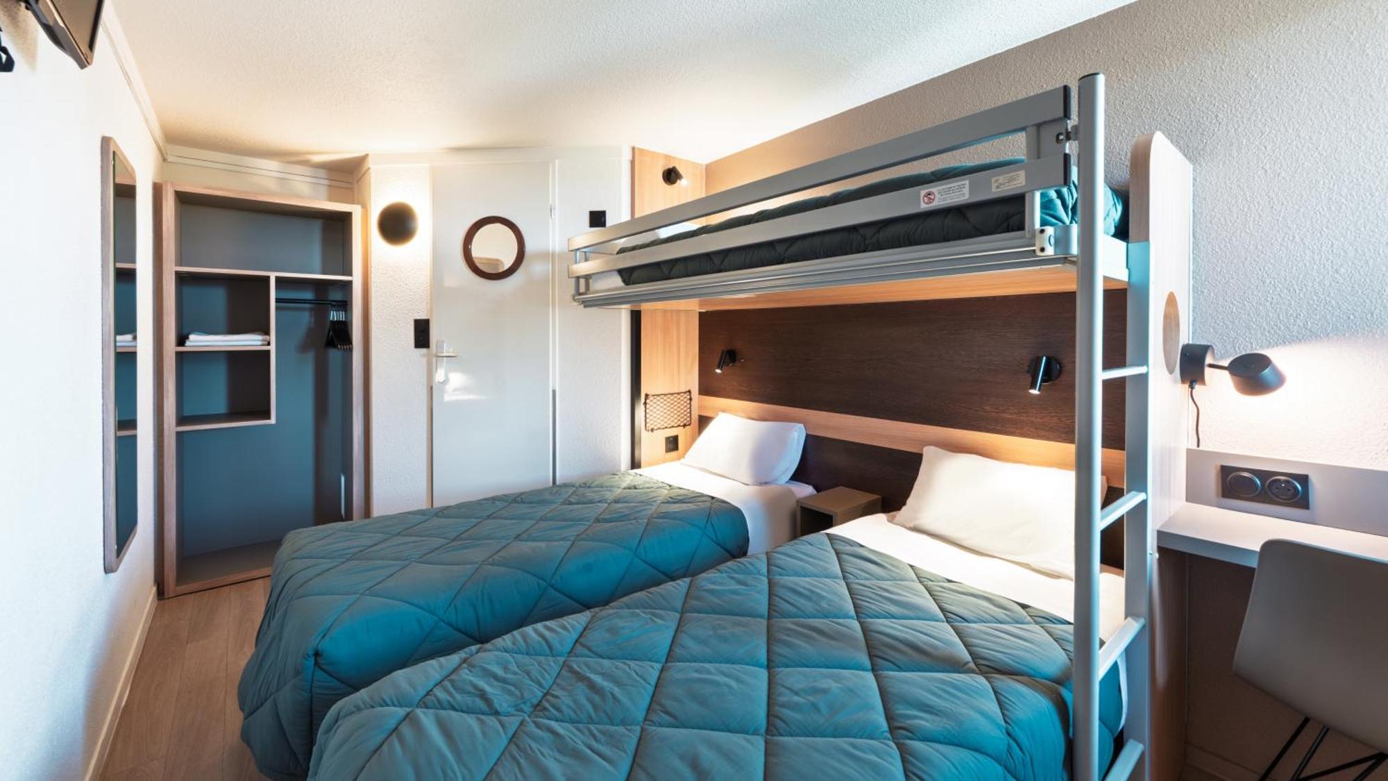 Standard Room - 2 Single Beds 1 Bunk Bed