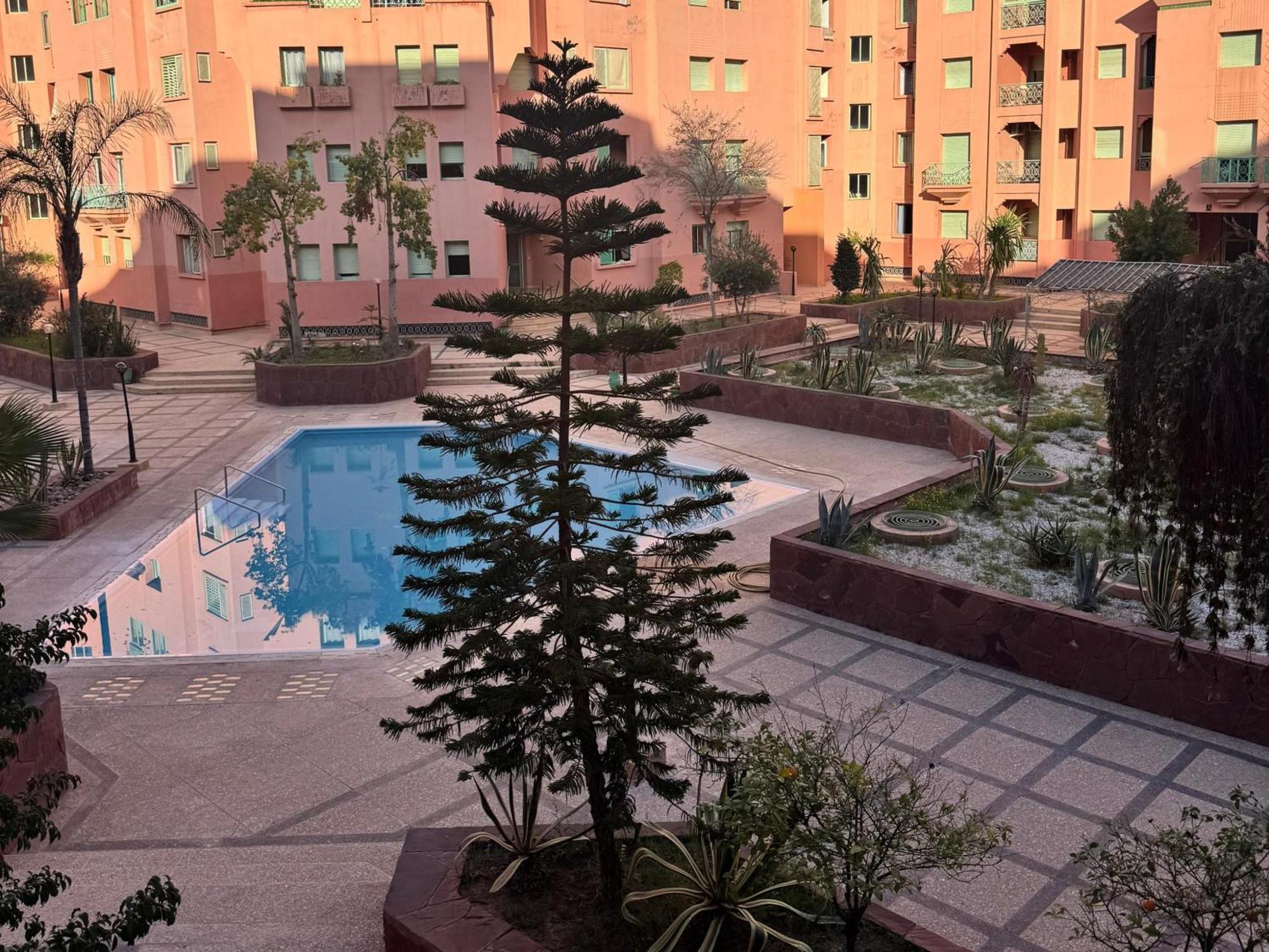 Apartamento com Vista Piscina